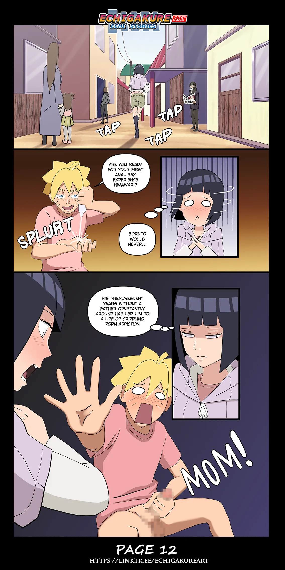 BORU-MOMO EXPERIENCE CHAPTER 1 [COMPLETE COMIC] image number 13