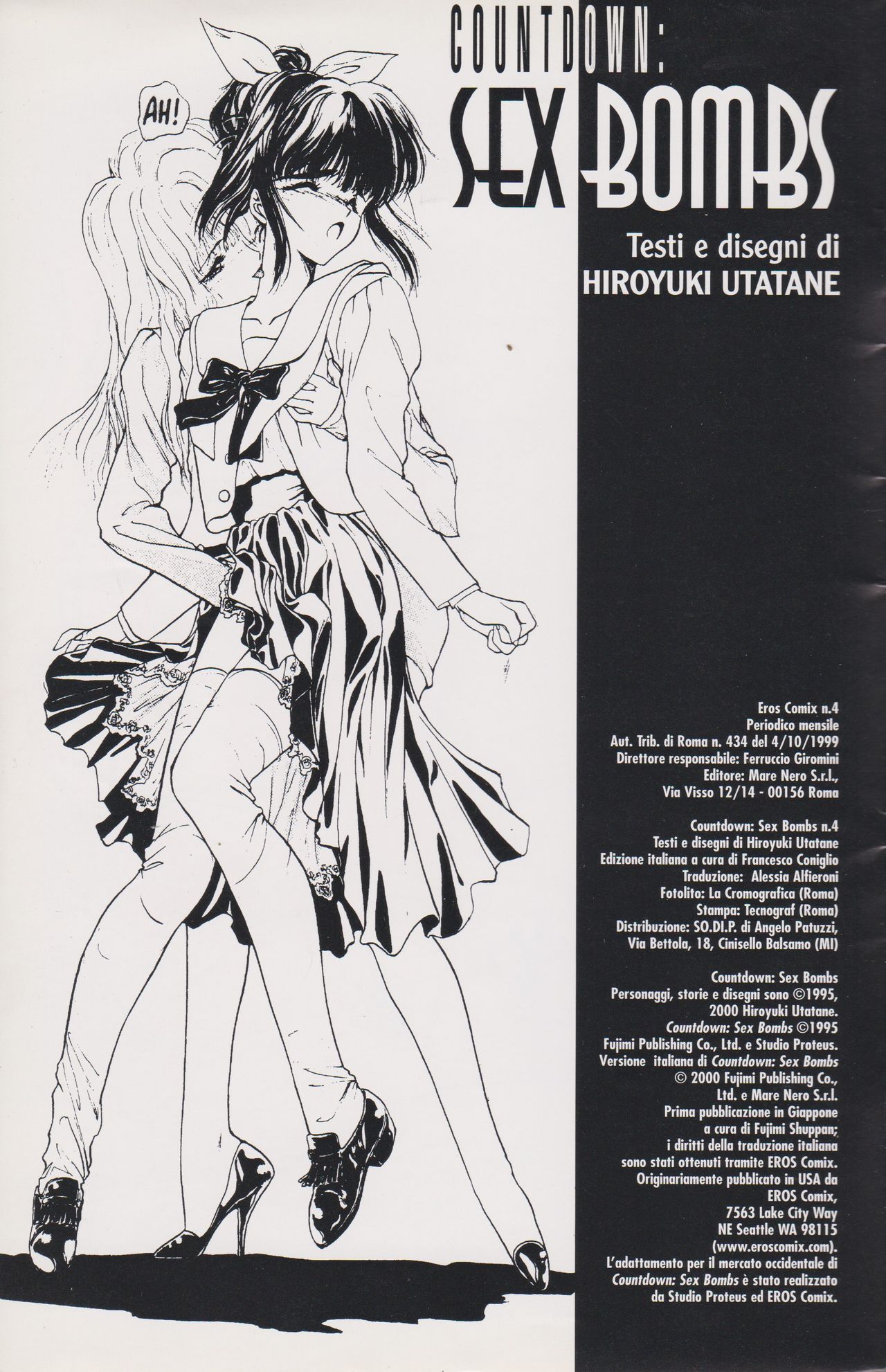 [Hiroyuki Utatane] Countdown: Sex Bombs 4 [Italian] Bildnummer 2