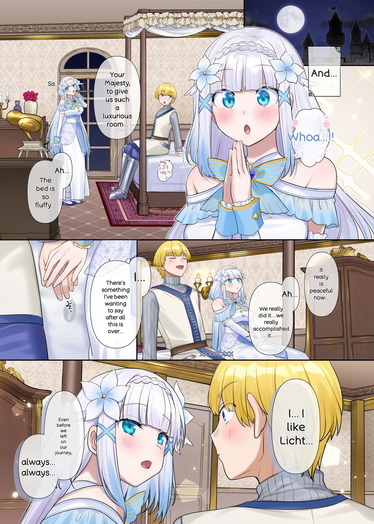 [Nano Trans (Hiiragi Popura)] Maou no Sakuryaku ~Juurin Sareshi Seijo to Yuusha no Tamashii~ | The Demon King's scheme. ~The trampled souls of the saint and the hero.~ [English] [MTL] imagen número 6