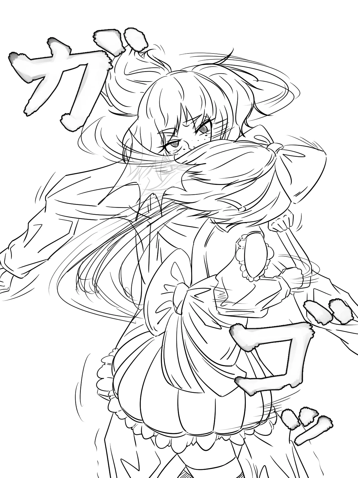 [煩悩きりく] ～悪党共に祝福を～(外伝) ラフ 1-5 画像番号 22