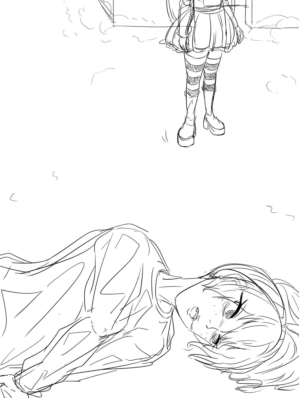 [煩悩きりく] ～悪党共に祝福を～(外伝) ラフ 1-5 画像番号 25