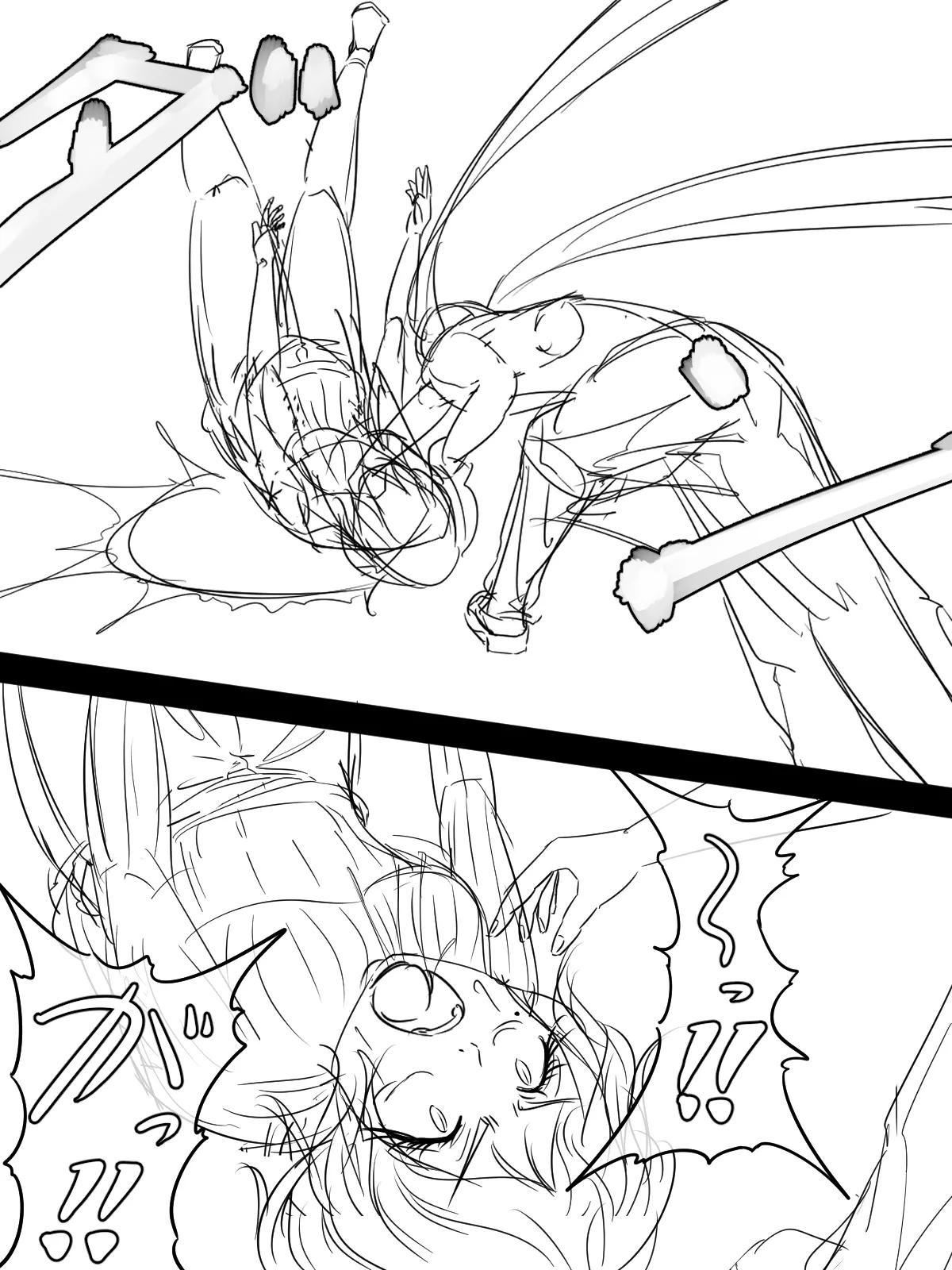 [煩悩きりく] ～悪党共に祝福を～(外伝) ラフ 1-5 画像番号 29