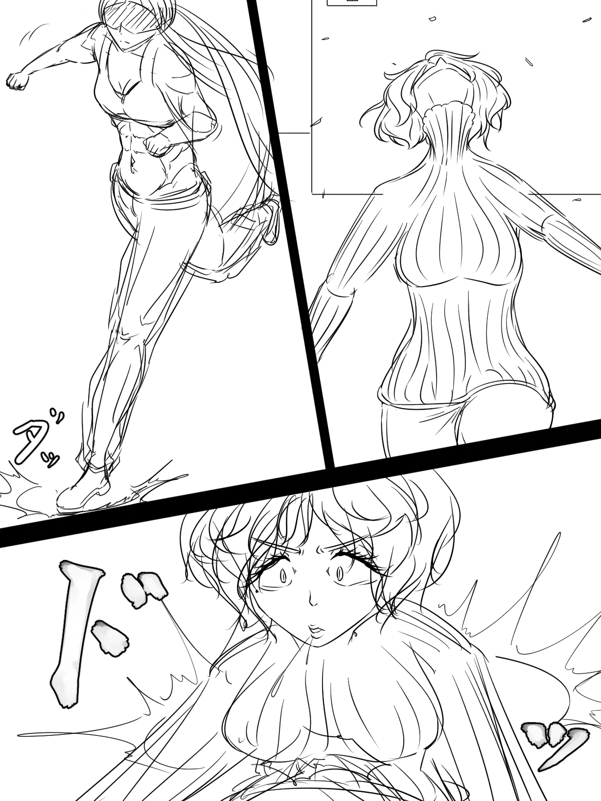 [煩悩きりく] ～悪党共に祝福を～(外伝) ラフ 1-5 画像番号 31