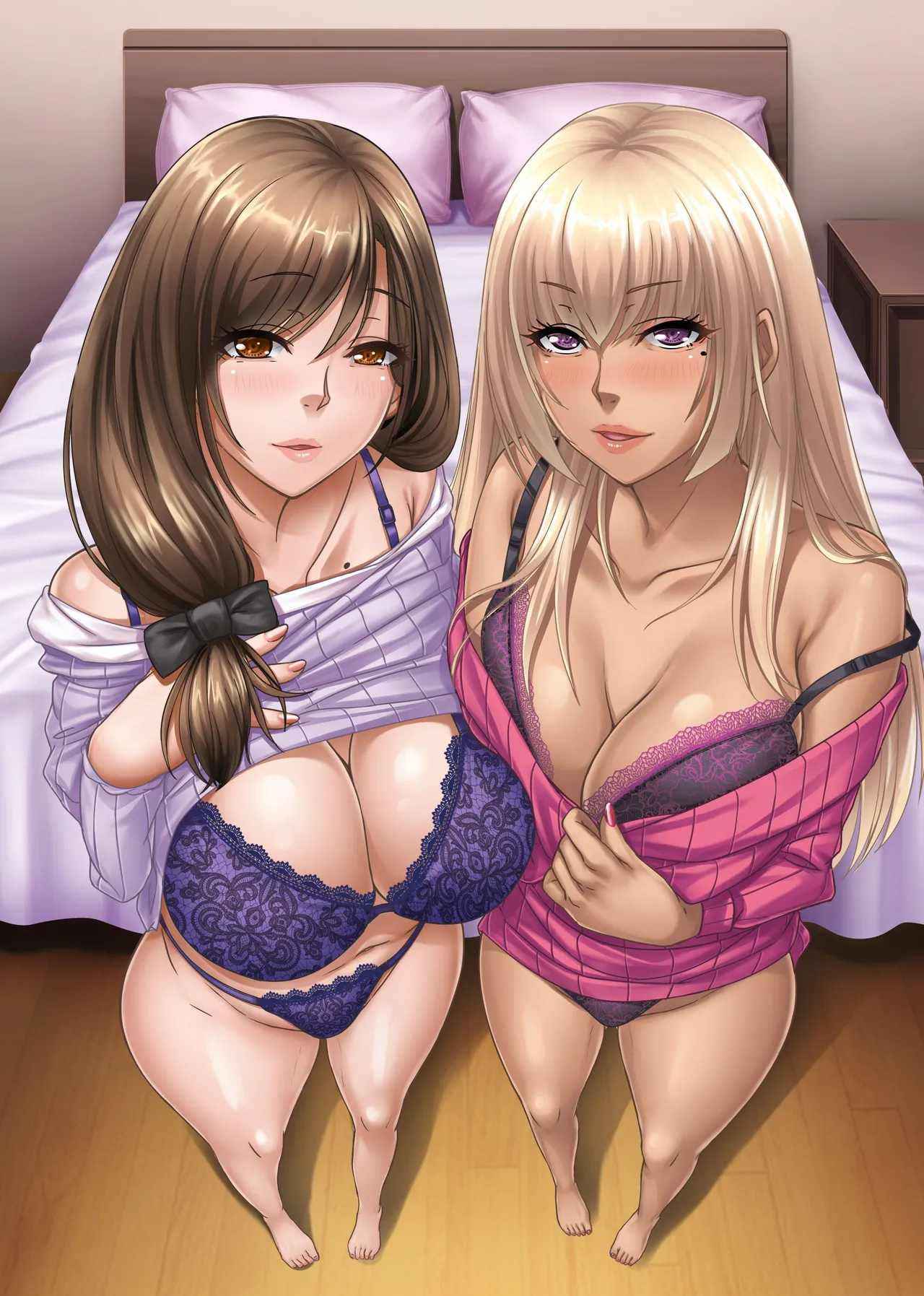 [ほっとミルク] 隣人妻たちが誘惑してくる件。ビッチ人妻だらけのマンションで搾精孕ませ女性優位ハーレム 이미지 번호 27