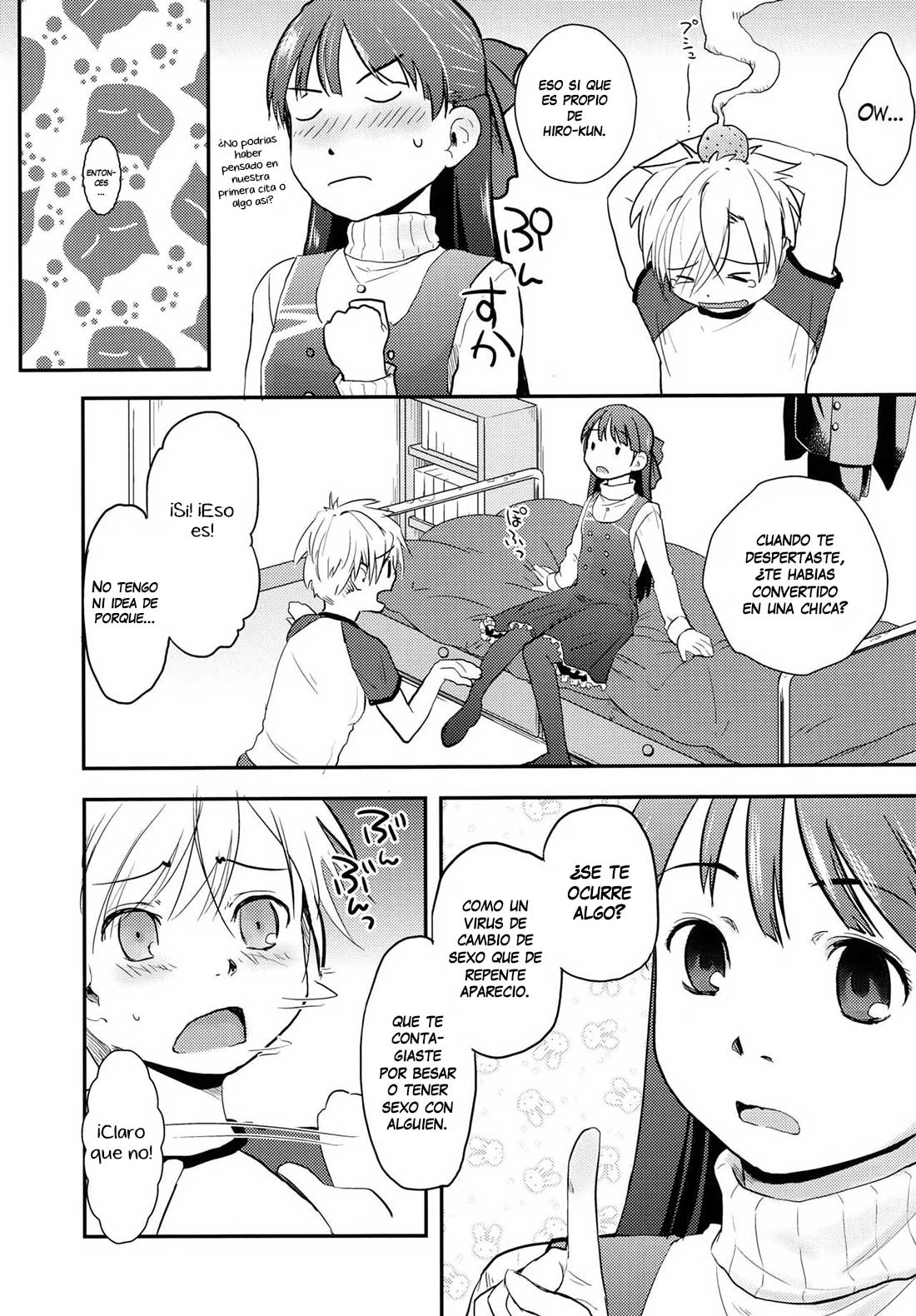 (C88) [Tsumasaki Label (Hidari Kagetora)] Ore ga Nyotaika shitara Kanojo ga Do-S ni natta Ken ni Tsuite [Español] 6eme image