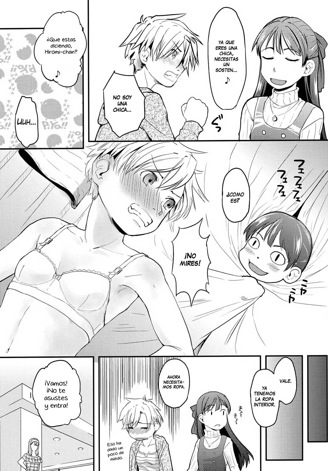 (C88) [Tsumasaki Label (Hidari Kagetora)] Ore ga Nyotaika shitara Kanojo ga Do-S ni natta Ken ni Tsuite [Español] 12eme image