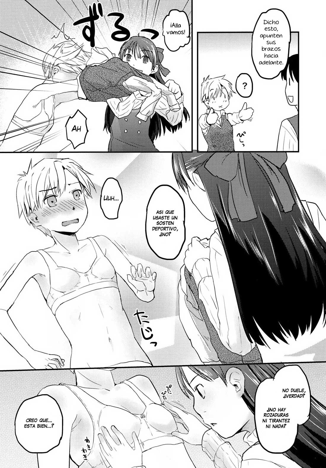 (C88) [Tsumasaki Label (Hidari Kagetora)] Ore ga Nyotaika shitara Kanojo ga Do-S ni natta Ken ni Tsuite [Español] 17eme image