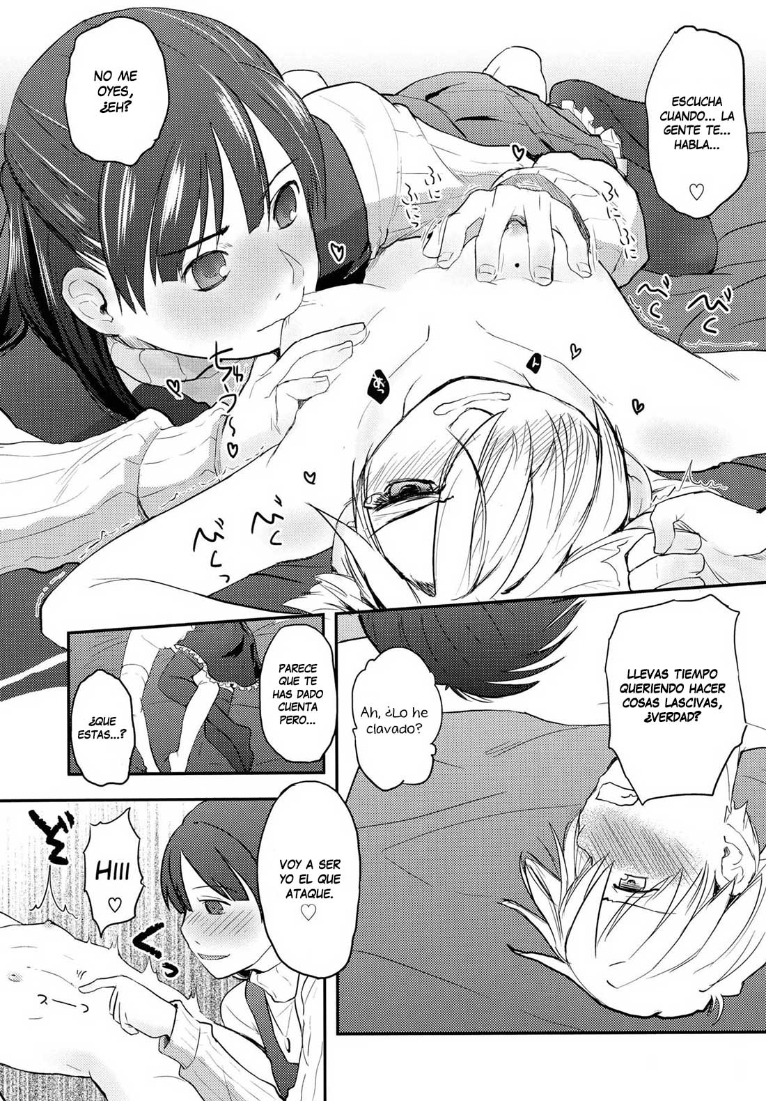 (C88) [Tsumasaki Label (Hidari Kagetora)] Ore ga Nyotaika shitara Kanojo ga Do-S ni natta Ken ni Tsuite [Español] 22eme image