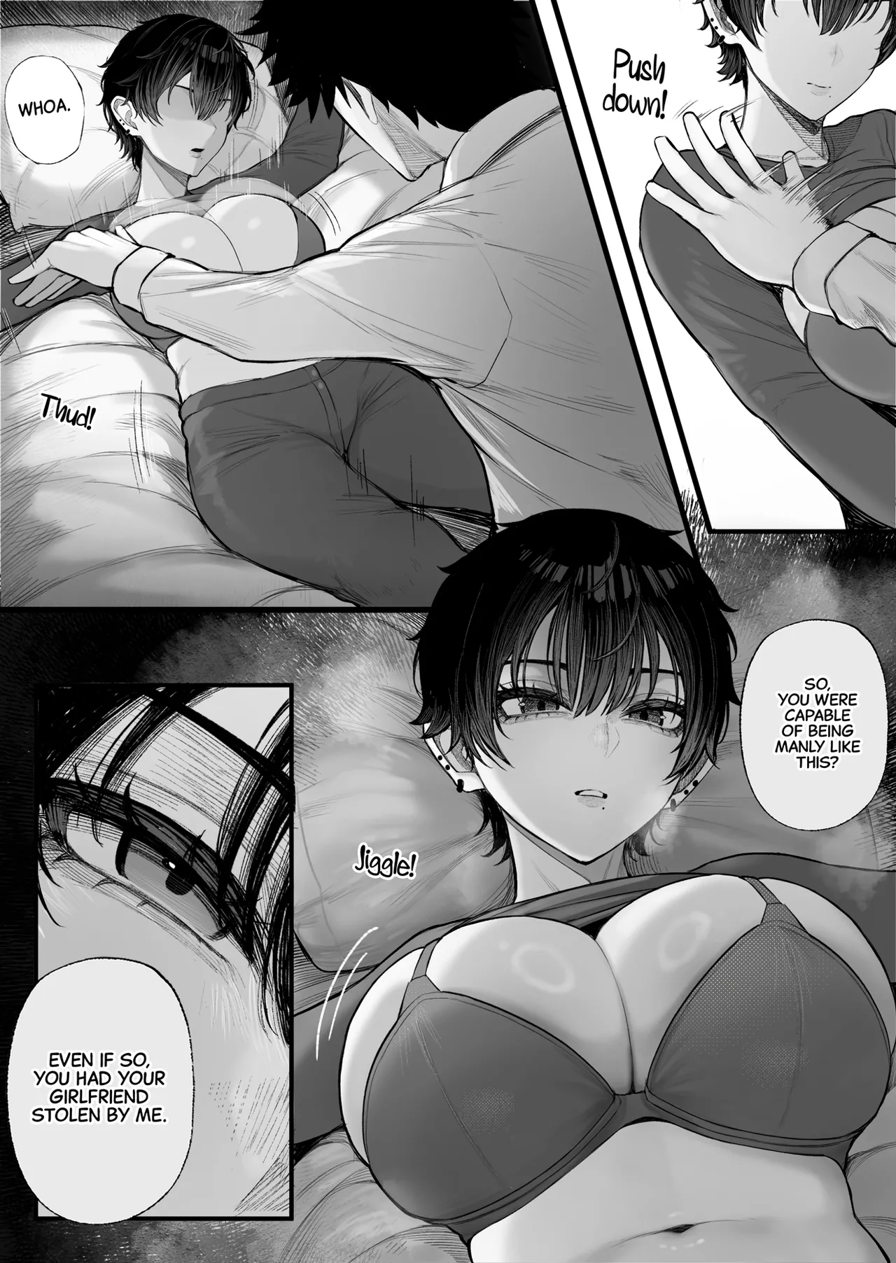 [Kurukuru] Cool-kei Dansou Onna ni Kanojo Netorareta kara, Wakarasete Yatta [English] [YonaScans] 이미지 번호 13