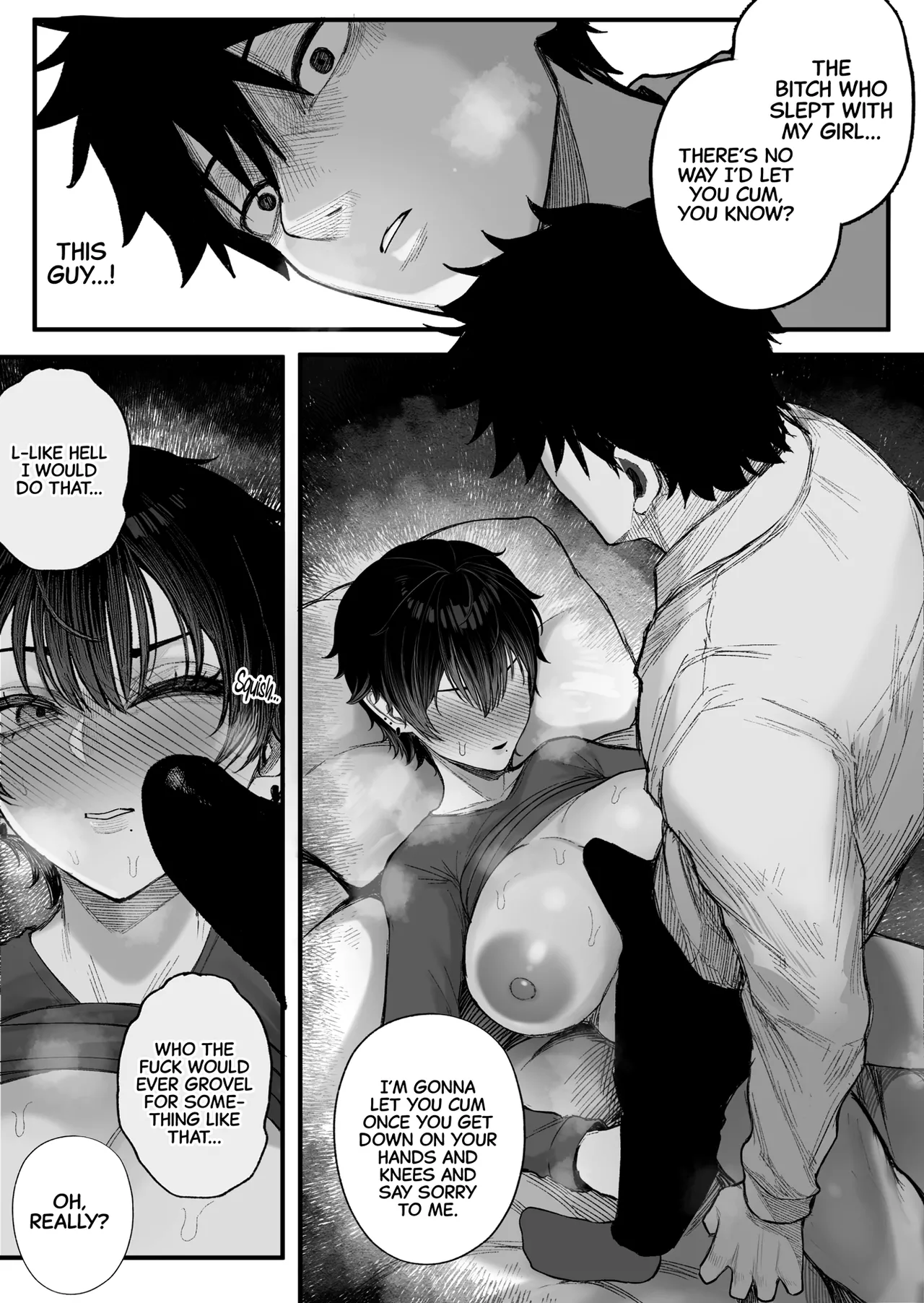 [Kurukuru] Cool-kei Dansou Onna ni Kanojo Netorareta kara, Wakarasete Yatta [English] [YonaScans] 이미지 번호 22