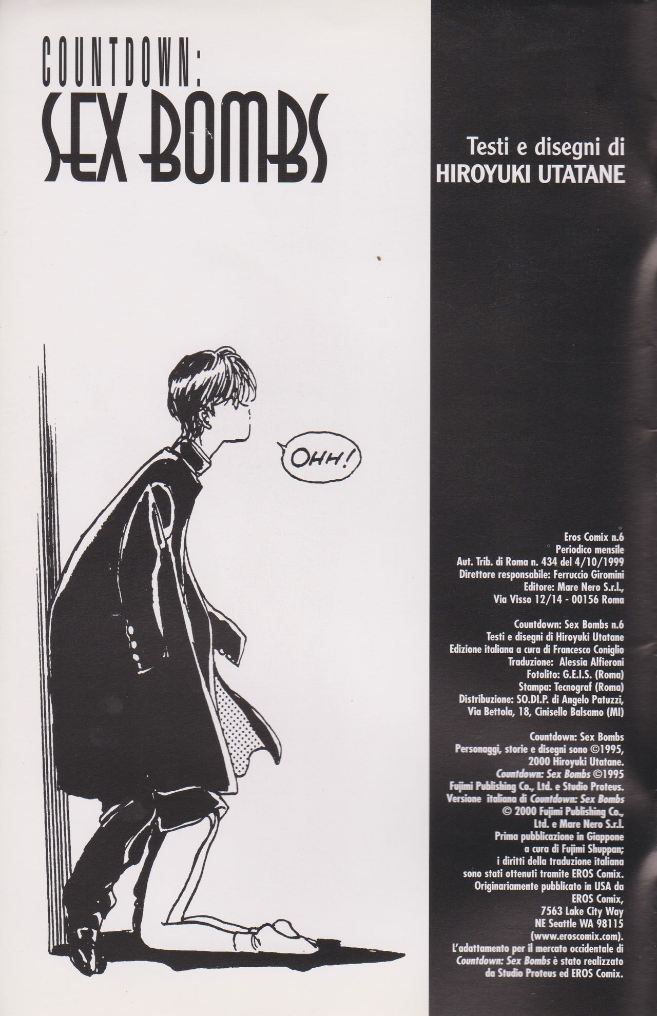 [Hiroyuki Utatane] Countdown: Sex Bombs 6 [Italian] image number 2