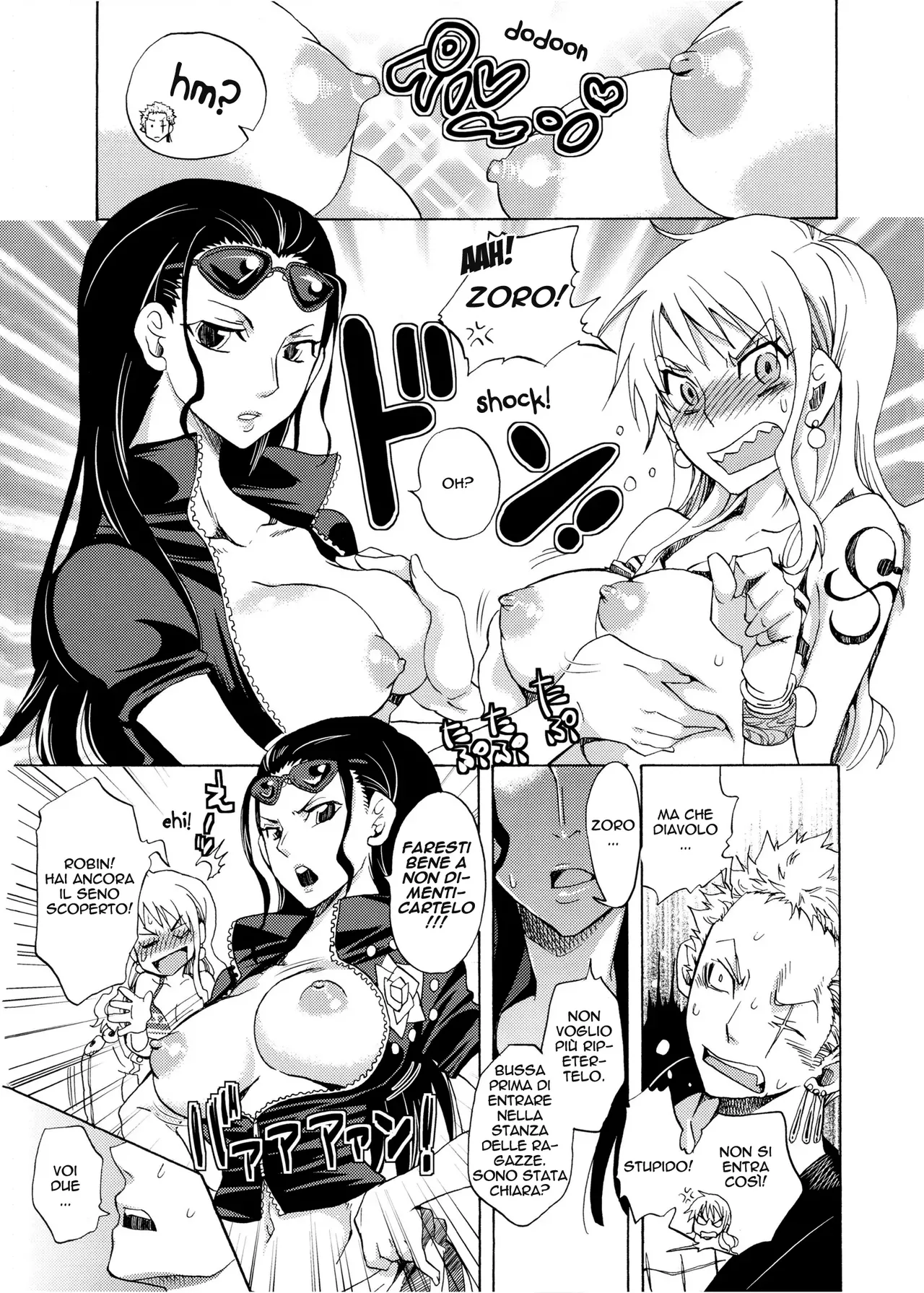 (C79) [Kurione-sha (YU-RI)] Seichou Shimashita. | Sei cosi Cresciuta (ONE PIECE) [Italian] 图片编号 6