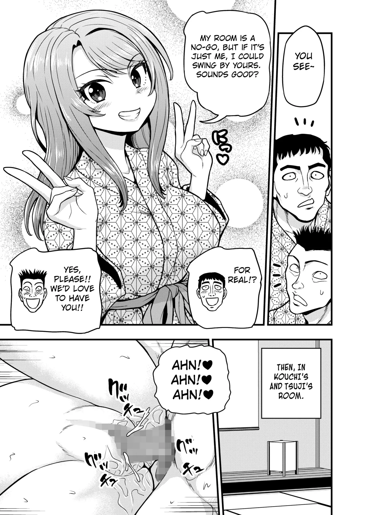 [Chimamire Yashiki (Gachonjirou)] Game Tomodachi no Onnanoko to Onsen Ryokou de Yaru Hanashi NTRver.+ extra pages [English] [Kuraudo] numero di immagine  2