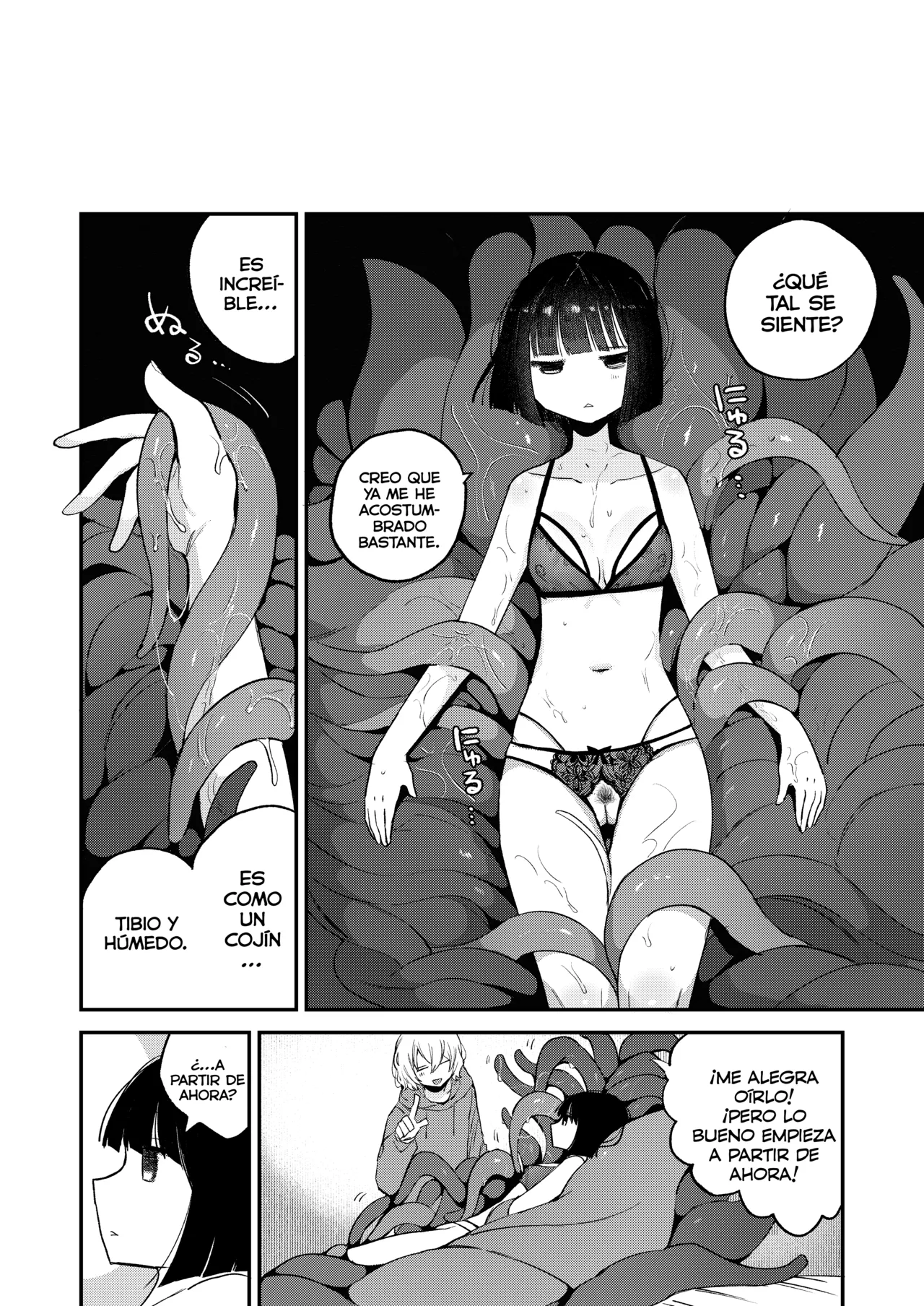 [Hiramaru Shobou (Hiramaru Akira)] Zecchou Shokushu Fuuzoku [Spanish] [Lolbooru Scan] 图片编号 16