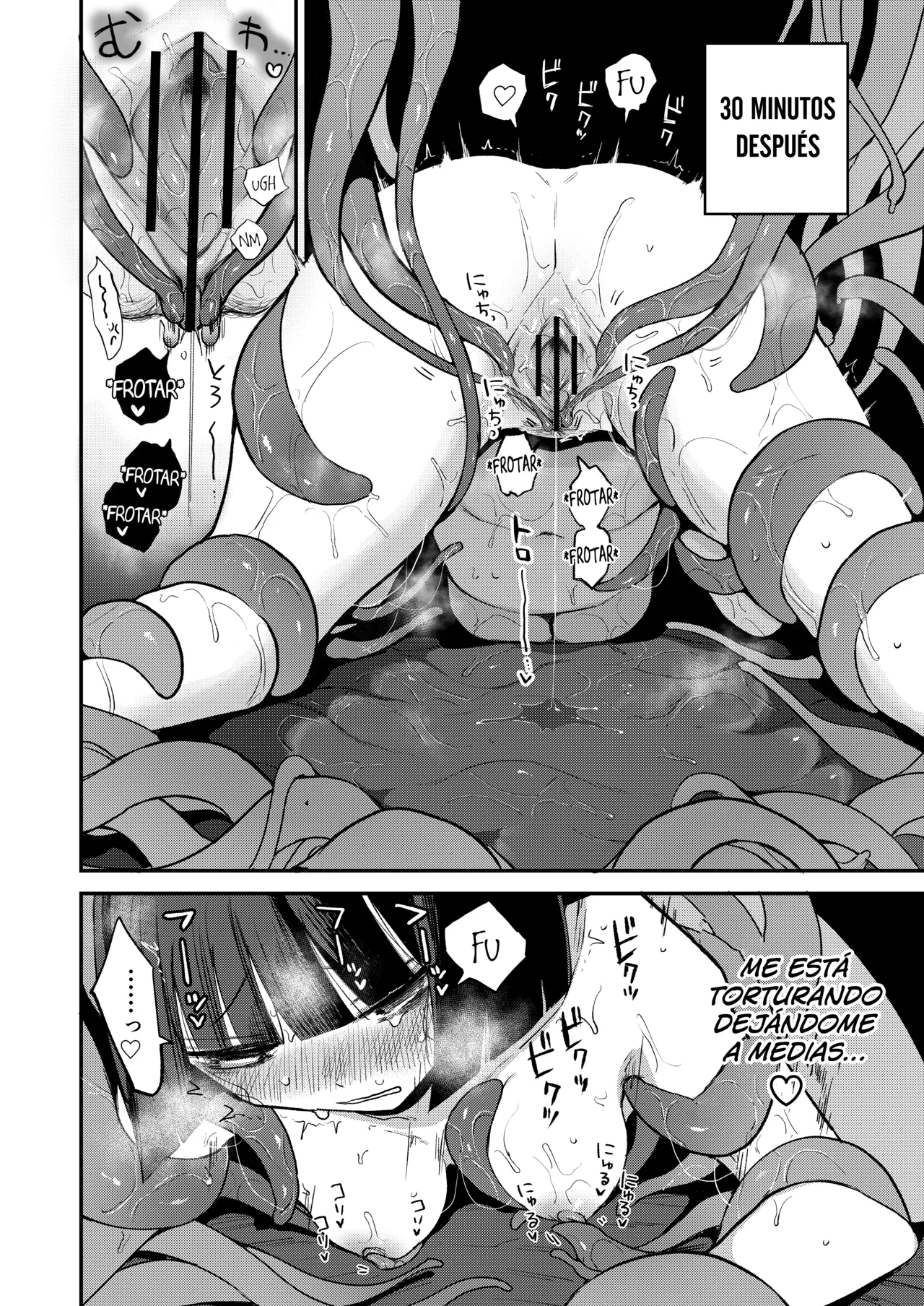 [Hiramaru Shobou (Hiramaru Akira)] Zecchou Shokushu Fuuzoku [Spanish] [Lolbooru Scan] 图片编号 24