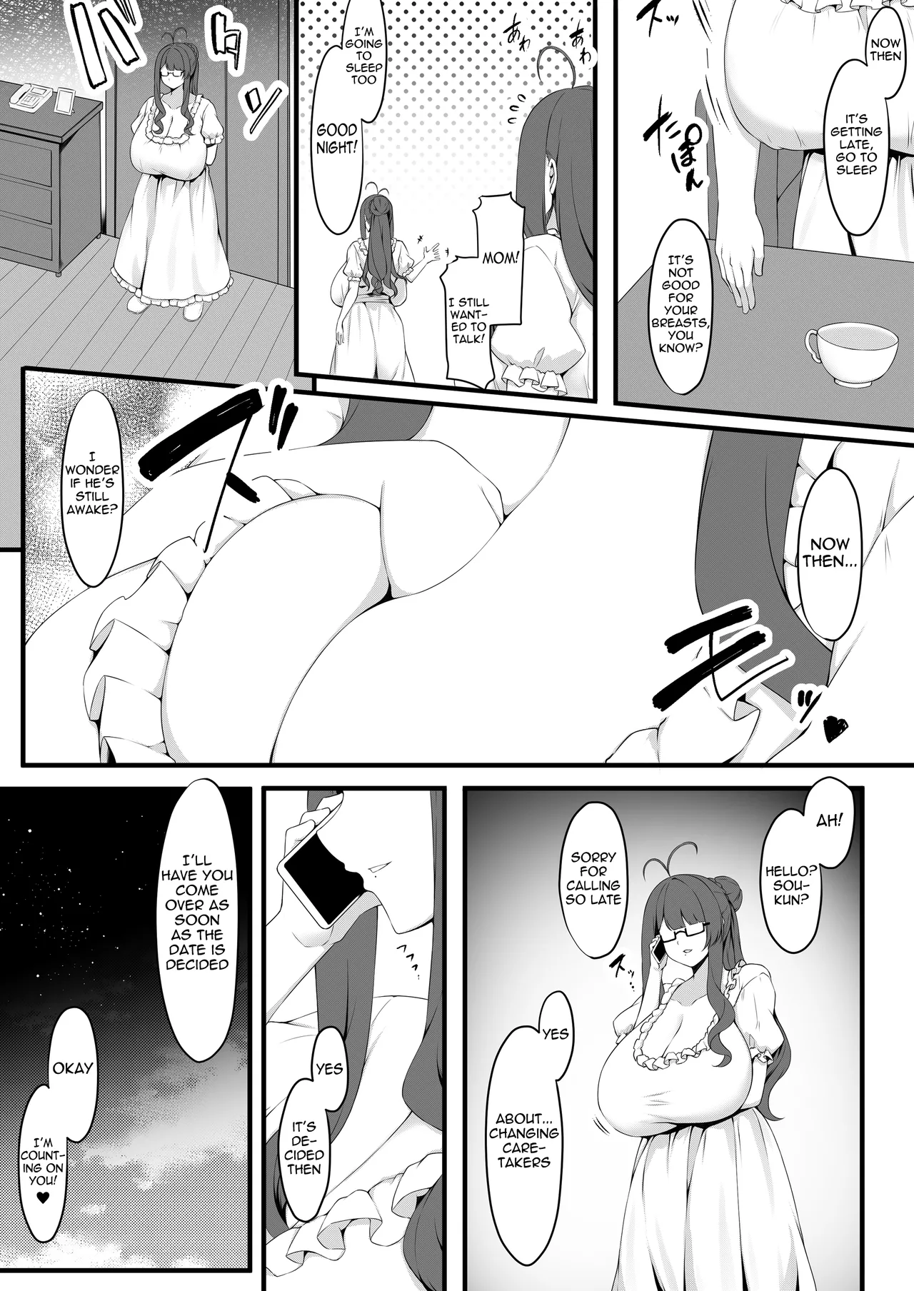 [Script Garden (Arashiki Mamizu)] Oshiego Maid no Renai Jijou - Maid Student Romantic relationship circumstance [English] [meganekun_tl] [Digital] 图片编号 9