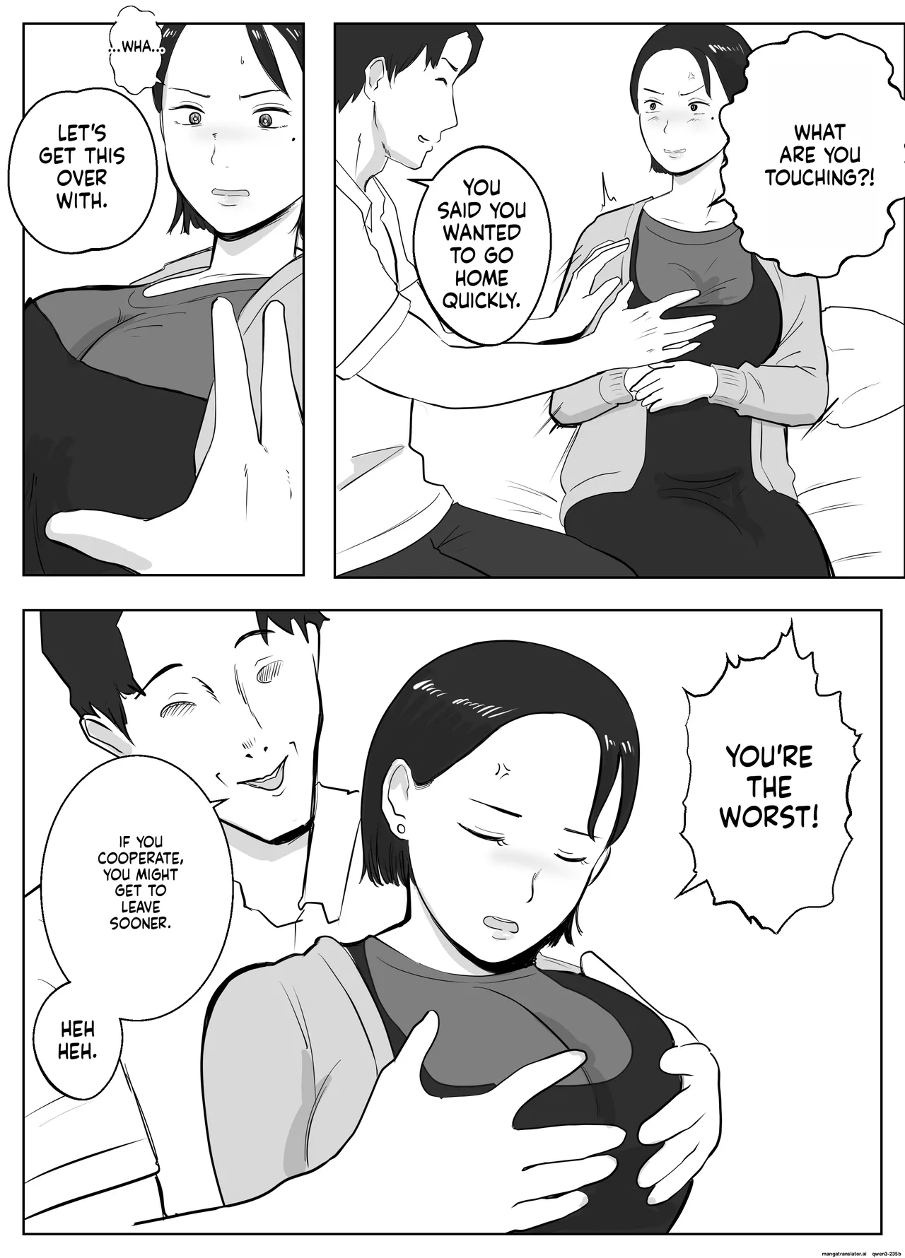 [Bad End Dreamer] Netorarensa 3 Saikou ni Aishou no ii Otoko [MTL] numero di immagine  32