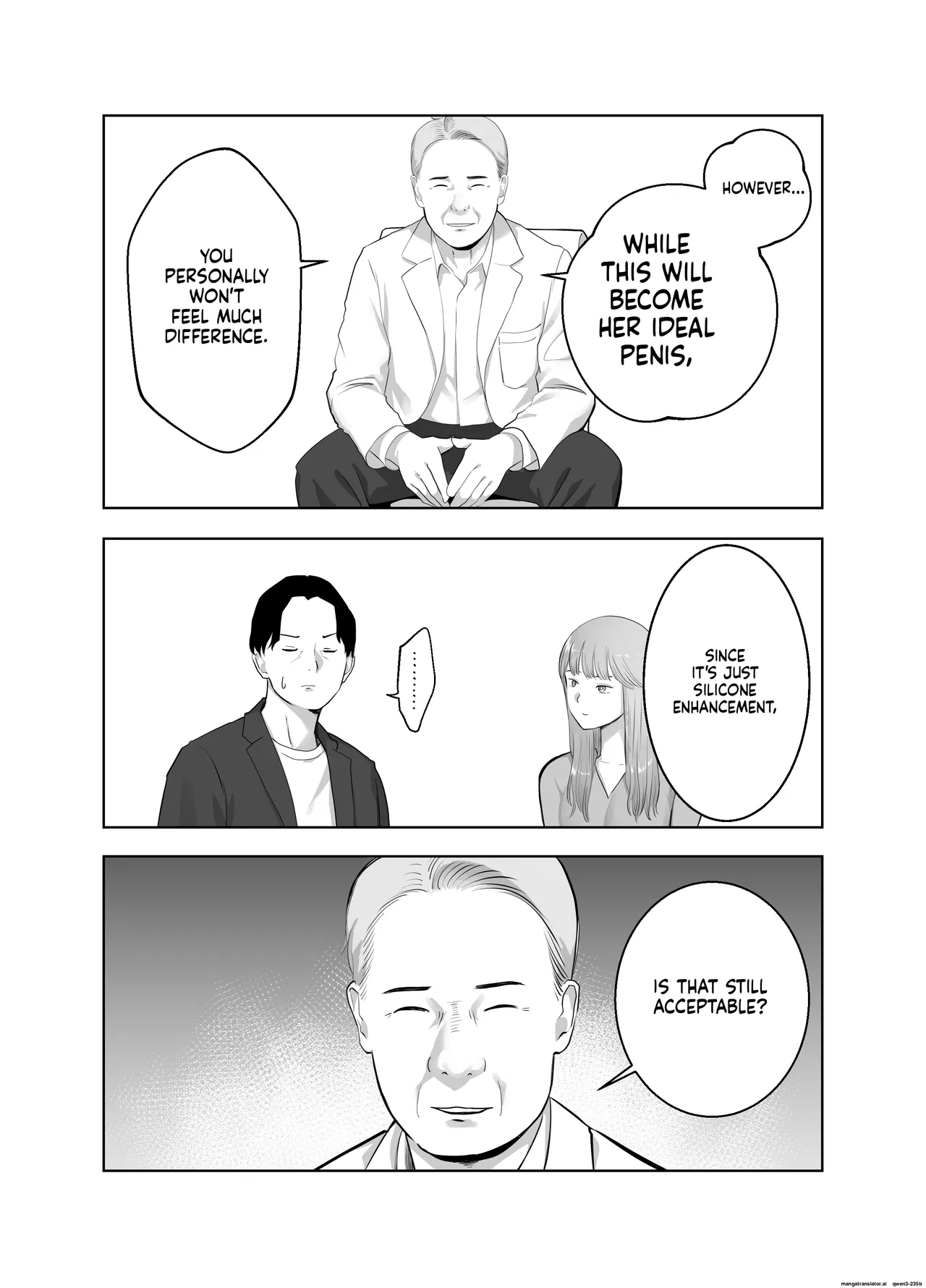 [Bad End Dreamer] Netorarensa 3 Saikou ni Aishou no ii Otoko [MTL] numero di immagine  59