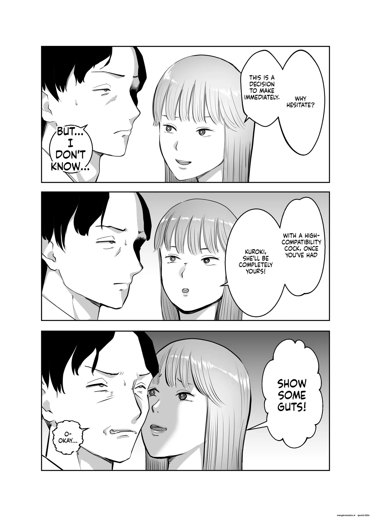 [Bad End Dreamer] Netorarensa 3 Saikou ni Aishou no ii Otoko [MTL] numero di immagine  60