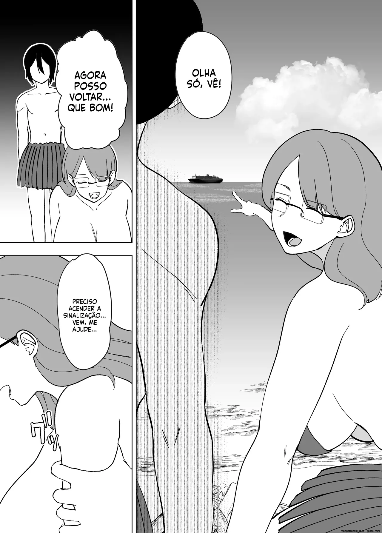 The story of a mother and son having passionate sex on a desert island, part 2 numero di immagine  38