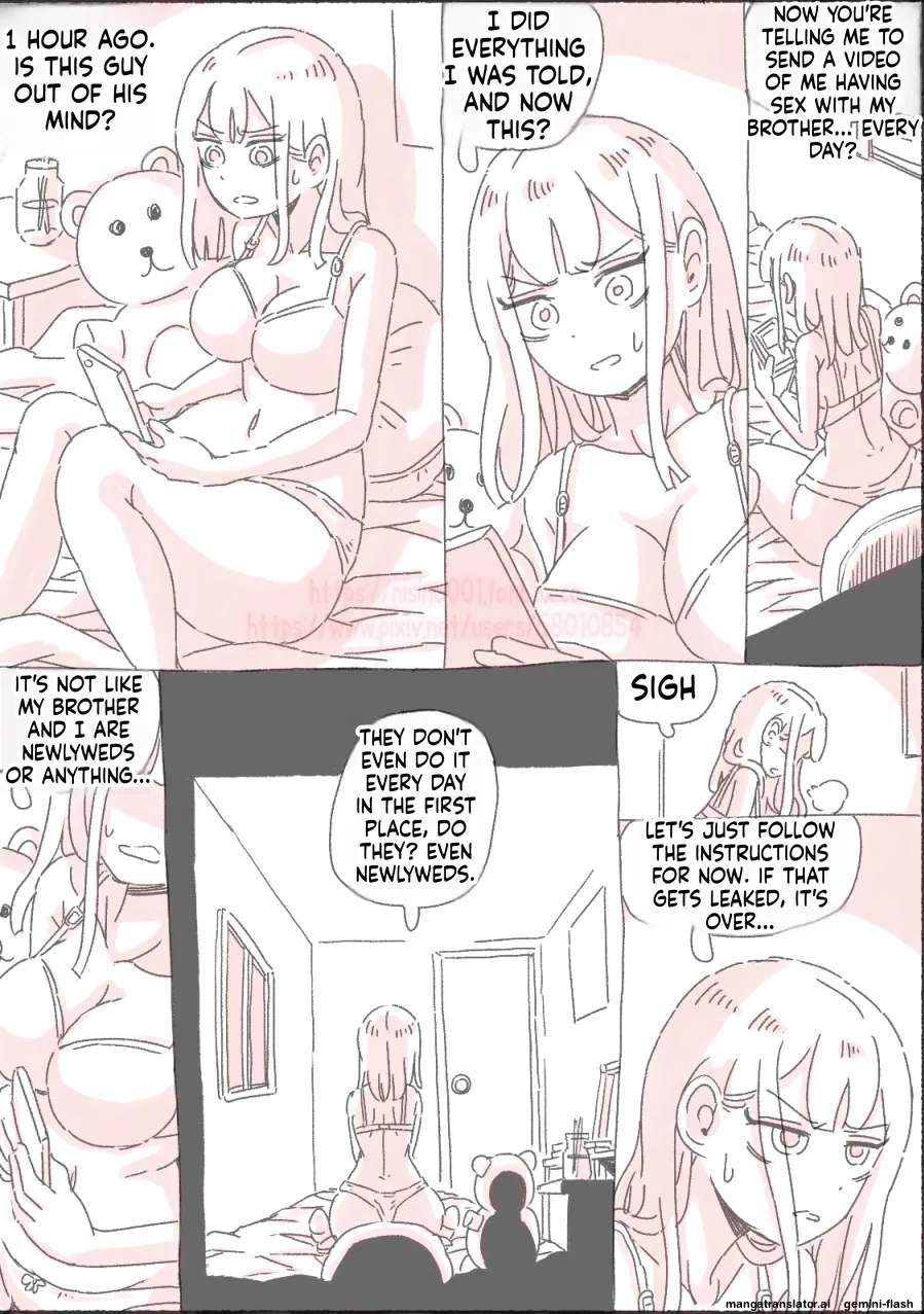 [Nisino] Filming a Video in the Early Morning with My Sister 图片编号 17