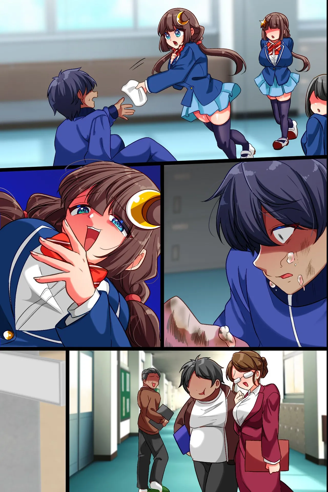 [rbooks] クソ生意気な双子女子に暗示をかけて乳首開発とスパンキングと特濃セックスで分からせ中 图片编号 44