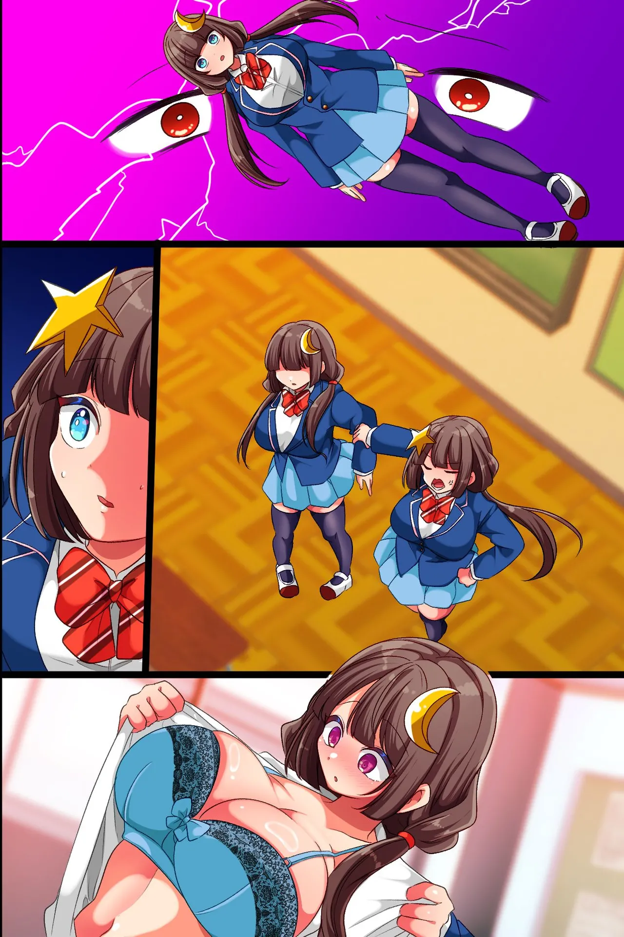 [rbooks] クソ生意気な双子女子に暗示をかけて乳首開発とスパンキングと特濃セックスで分からせ中 图片编号 49