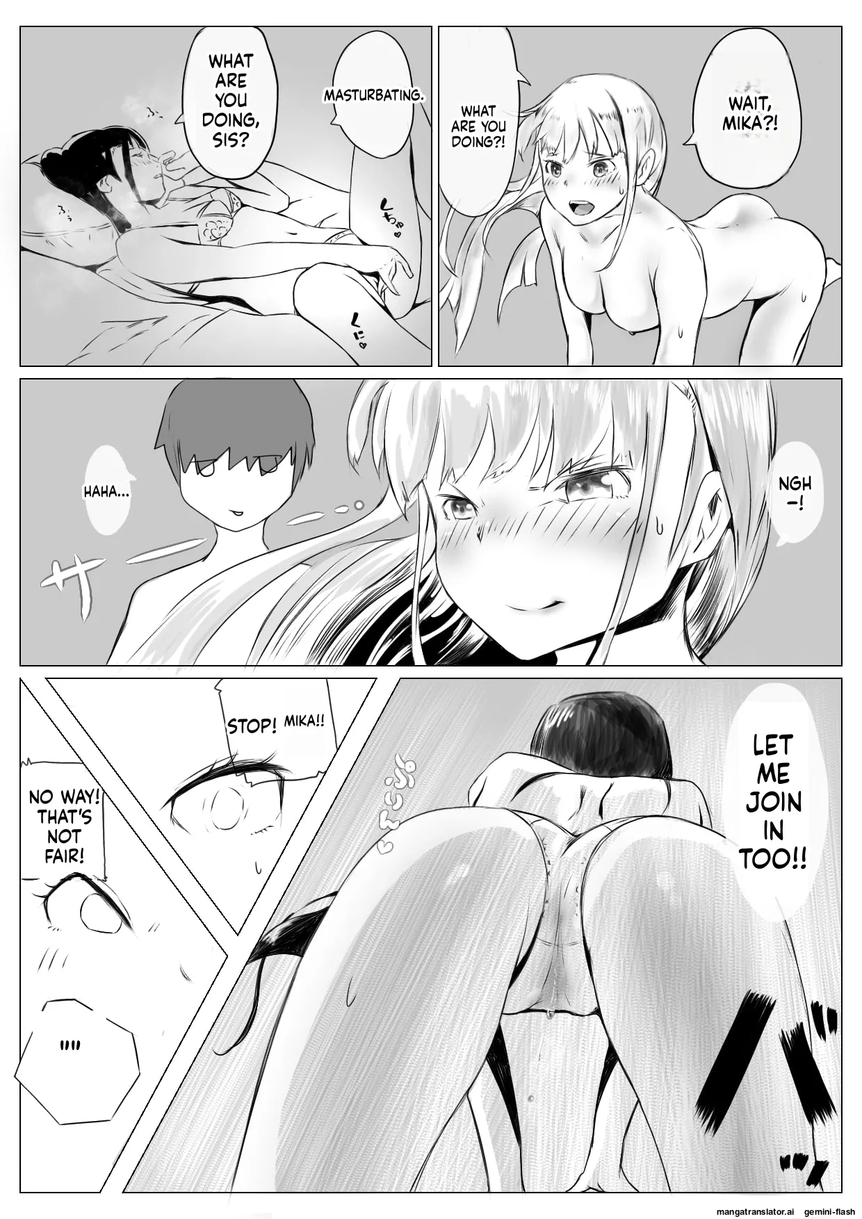 [Naver] Harem Netorare Shimai image number 33