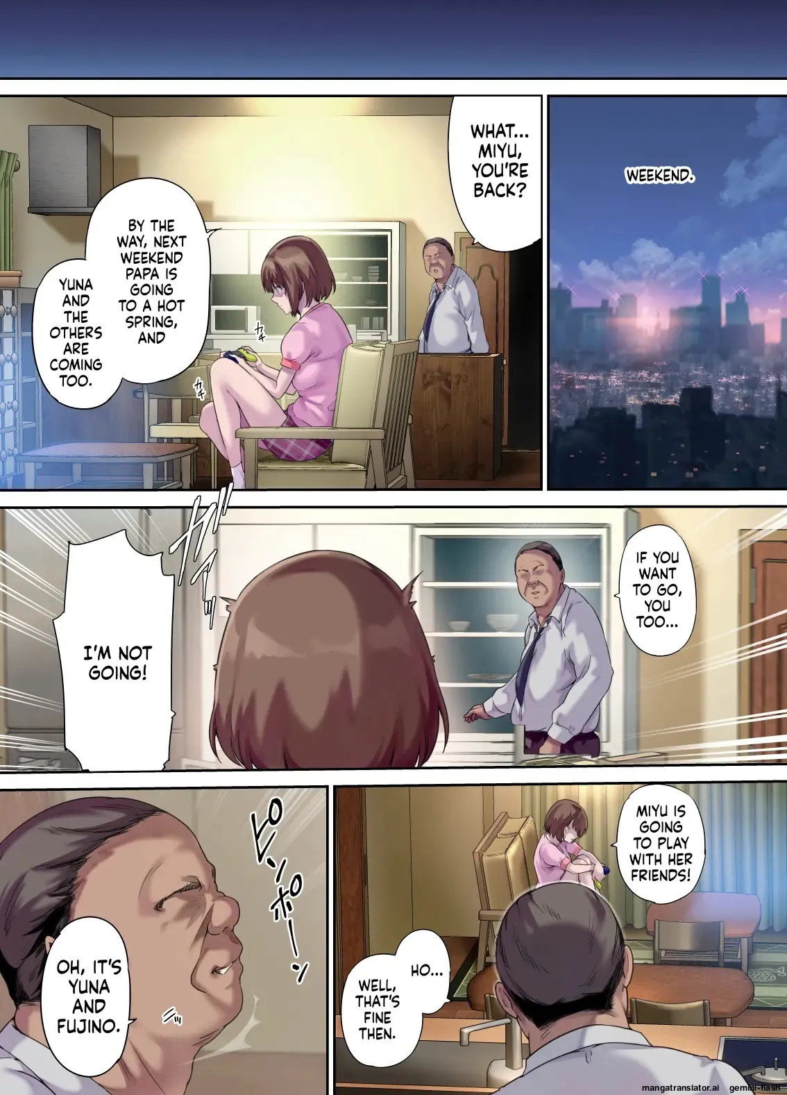 [Kisei Toukyoku (Richard Bahman)]Daddy's Bedroom is a Hangout For His Daughter's Friends 2: New Friends [English] [MTL] 图片编号 38