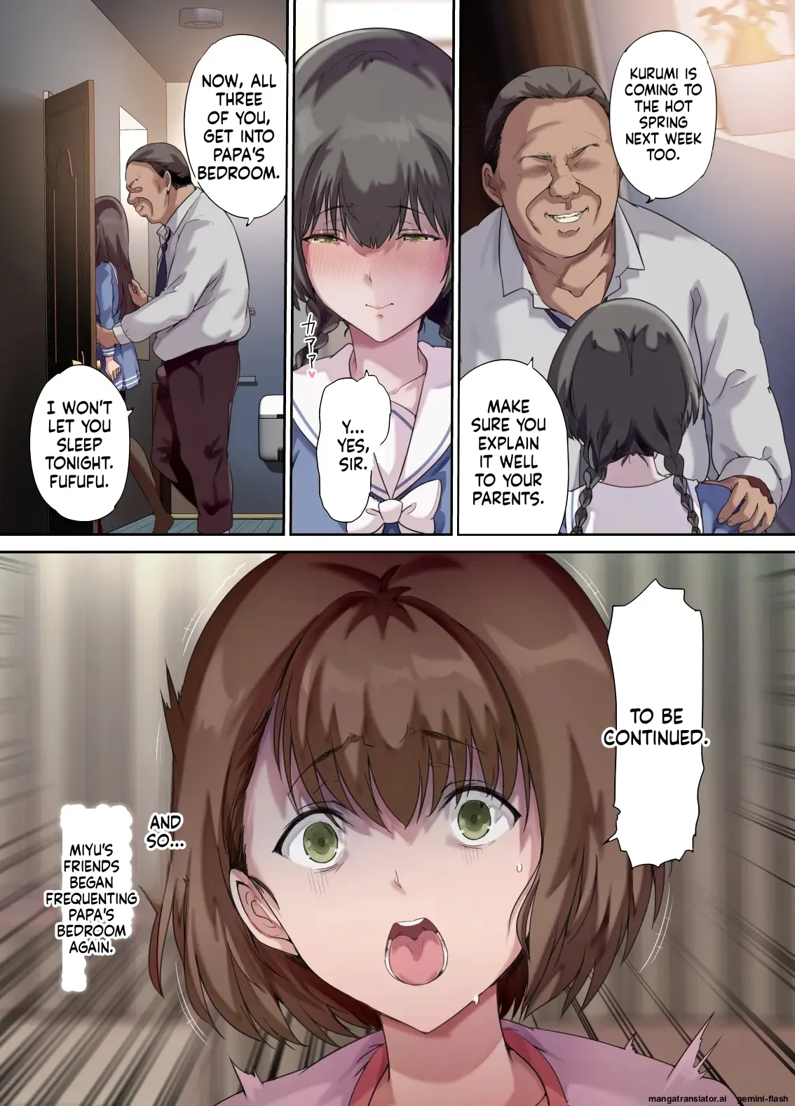 [Kisei Toukyoku (Richard Bahman)]Daddy's Bedroom is a Hangout For His Daughter's Friends 2: New Friends [English] [MTL] 图片编号 40