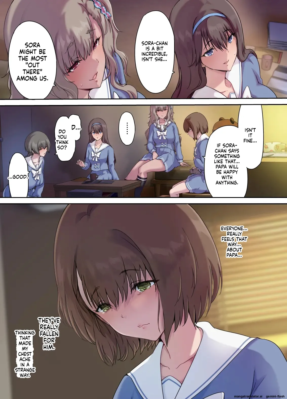 [Kisei Toukyoku (Richard Bahman)] Daddy's Bedroom is a Hangout For His Daughter's Friends 4: Breeding [English] [MTL] 图片编号 4