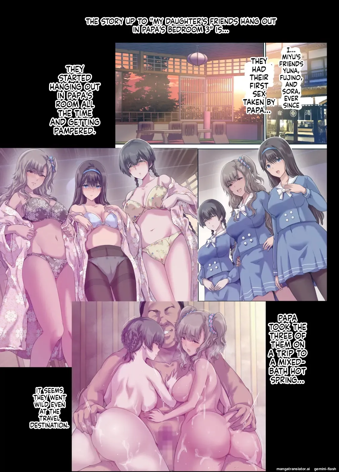 [Kisei Toukyoku (Richard Bahman)] Daddy's Bedroom is a Hangout For His Daughter's Friends 4: Breeding [English] [MTL] 图片编号 5