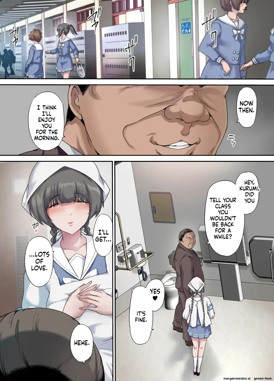 [Kisei Toukyoku (Richard Bahman)] Daddy's Bedroom is a Hangout For His Daughter's Friends 5: Pregnancy Report [English] [MTL] numero di immagine  11