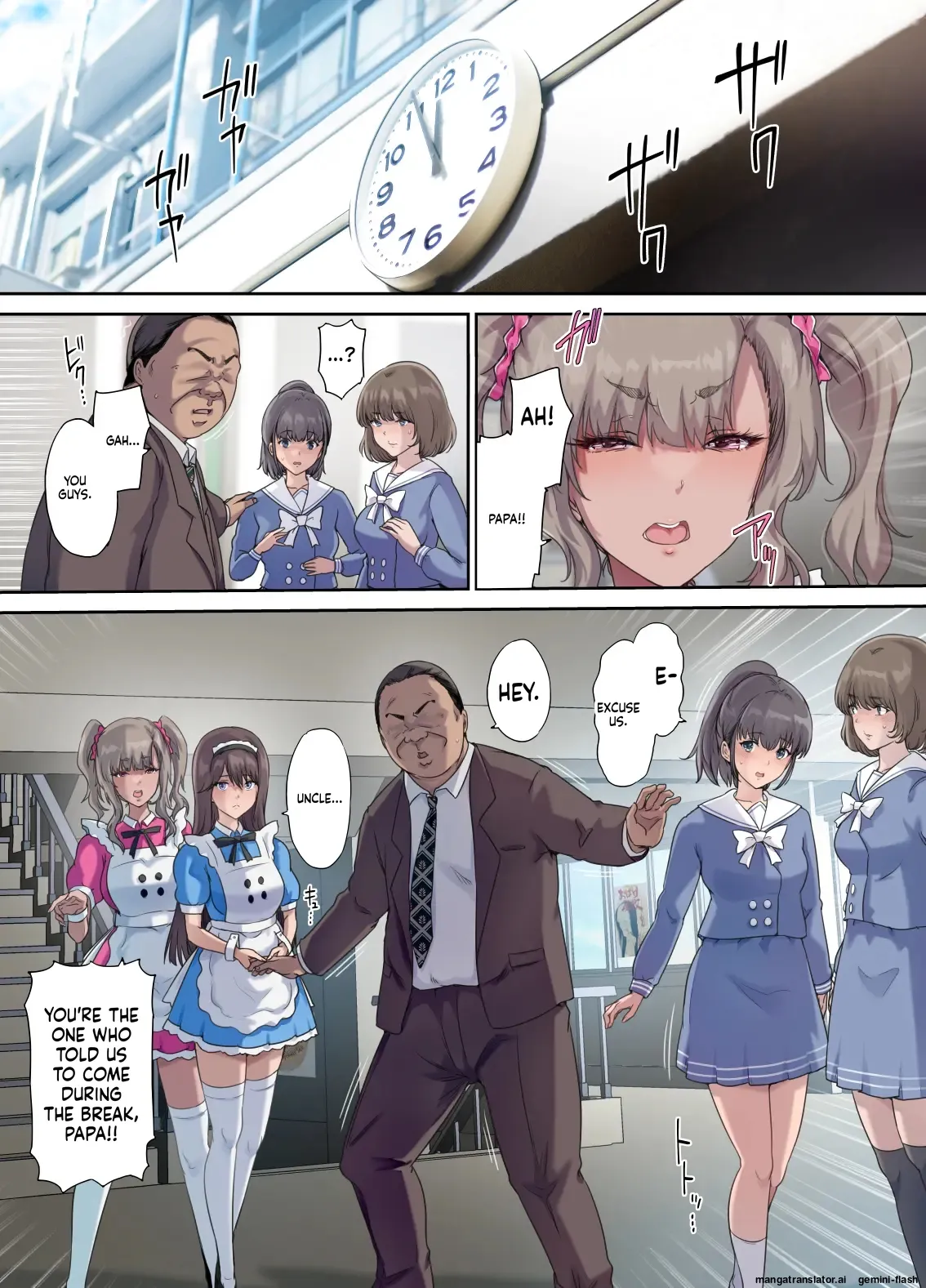 [Kisei Toukyoku (Richard Bahman)] Daddy's Bedroom is a Hangout For His Daughter's Friends 5: Pregnancy Report [English] [MTL] numero di immagine  28