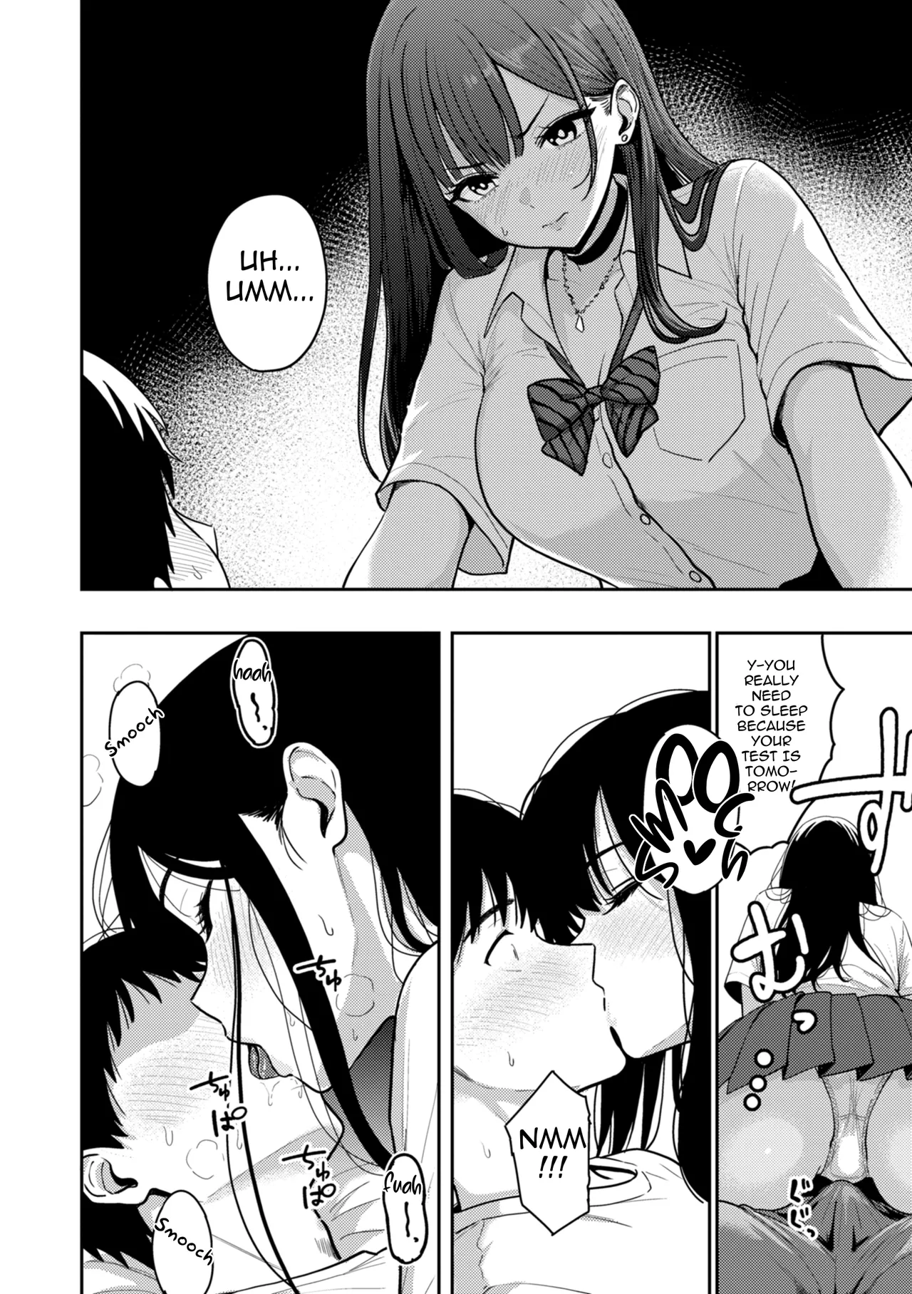 [Nishizawa Mizuki] Having Tons of Bareback Sex with Gyarus Special Chapter: I Still Want to Have Sex Before the Exam [English][Ebs Shit Scans] image number 3