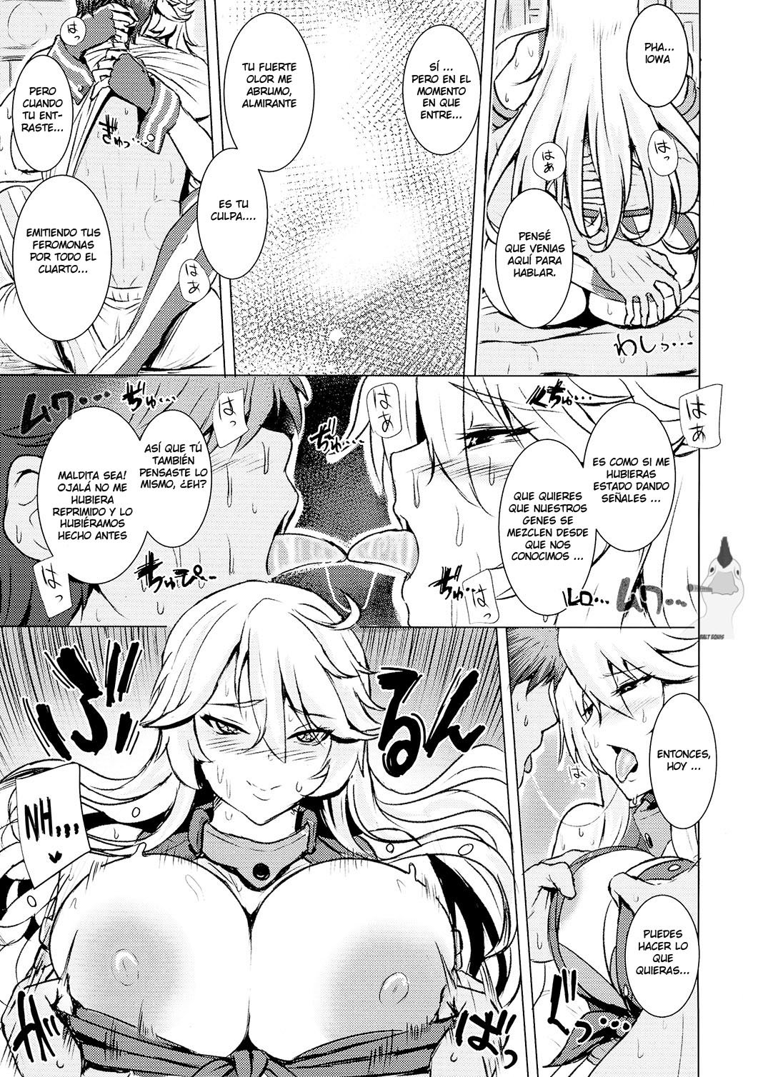 [Guhan Shounen] Iowa no Erohon - Iowa Hentai Manga (Kantai Collection -KanColle-) [Spanish] [Kisawea No Fansub] [Digital] image number 7