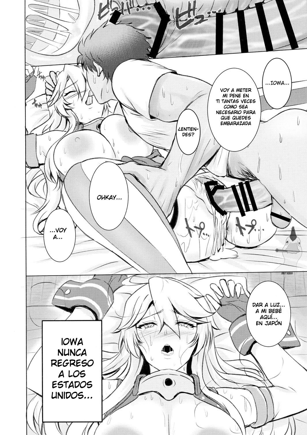 [Guhan Shounen] Iowa no Erohon - Iowa Hentai Manga (Kantai Collection -KanColle-) [Spanish] [Kisawea No Fansub] [Digital] image number 28