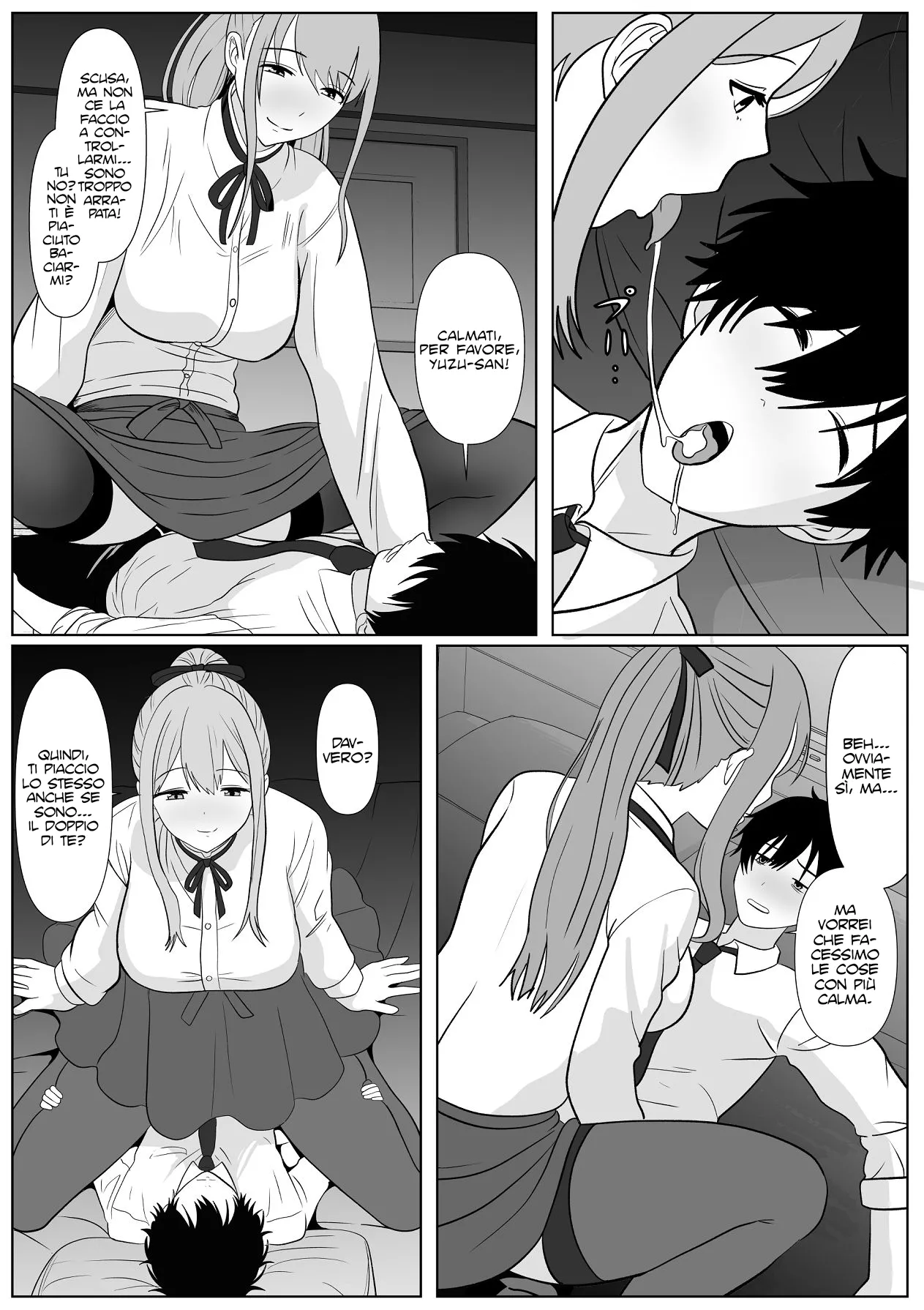 [Stew Ni Gohan] Kyo Onna-san Kyorikan Bag ttemasu! | Alla gigantessa manca il senso della misura [Italian] [Hentai Fantasy] 이미지 번호 20