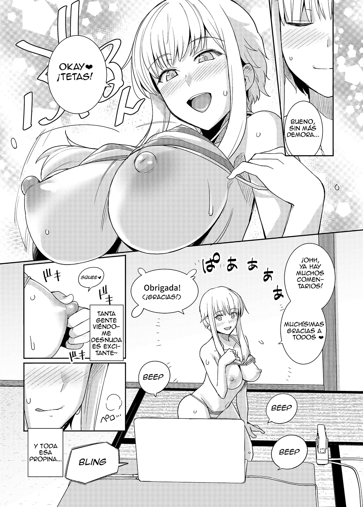 [Royal Bitch (Harukichi)] Ku-neru Sumata Nude (Ku-neru Maruta) [Spanish] [Decensored] [Digital] image number 4