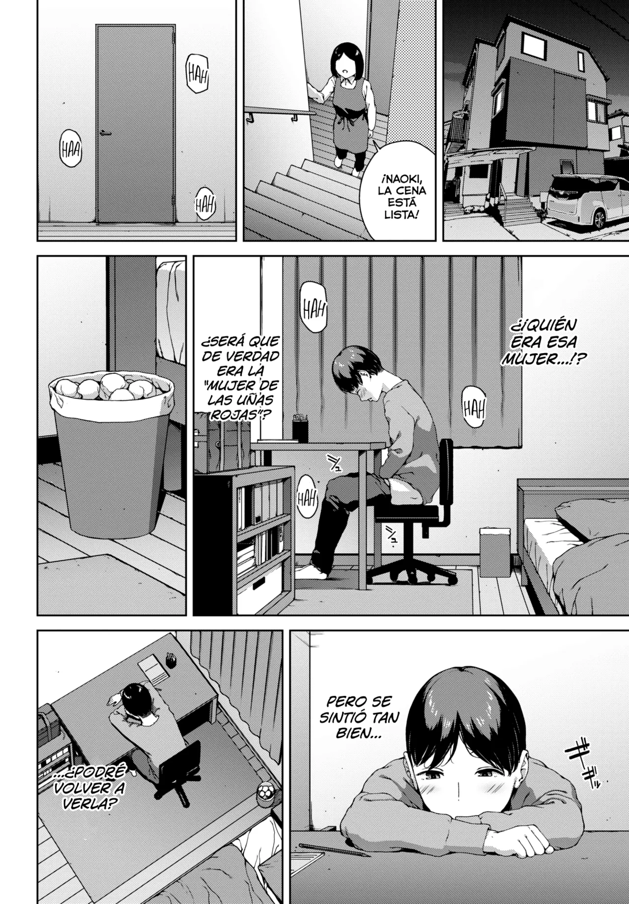 [Iwasaki Yuuki] Akai tsume no onna (COMIC BAVEL 2026-04) [Spanish] [Lust no Fansub] [Digital] imagen número 10