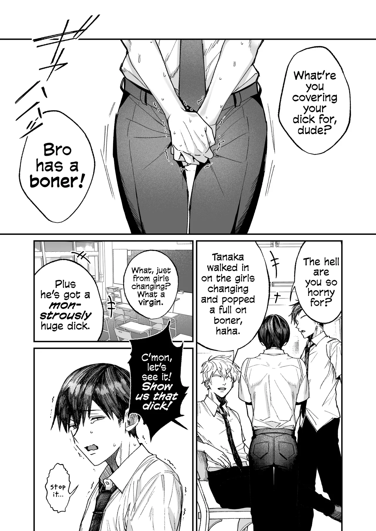 [Getsumatsu (Shuumatsu)] That Playful Health Committee Member Is Weirdly Kind | Seiso-kei Hoken Iin wa Ijou ni Yasashii [English] [Cookie Cruncher] numero di immagine  2