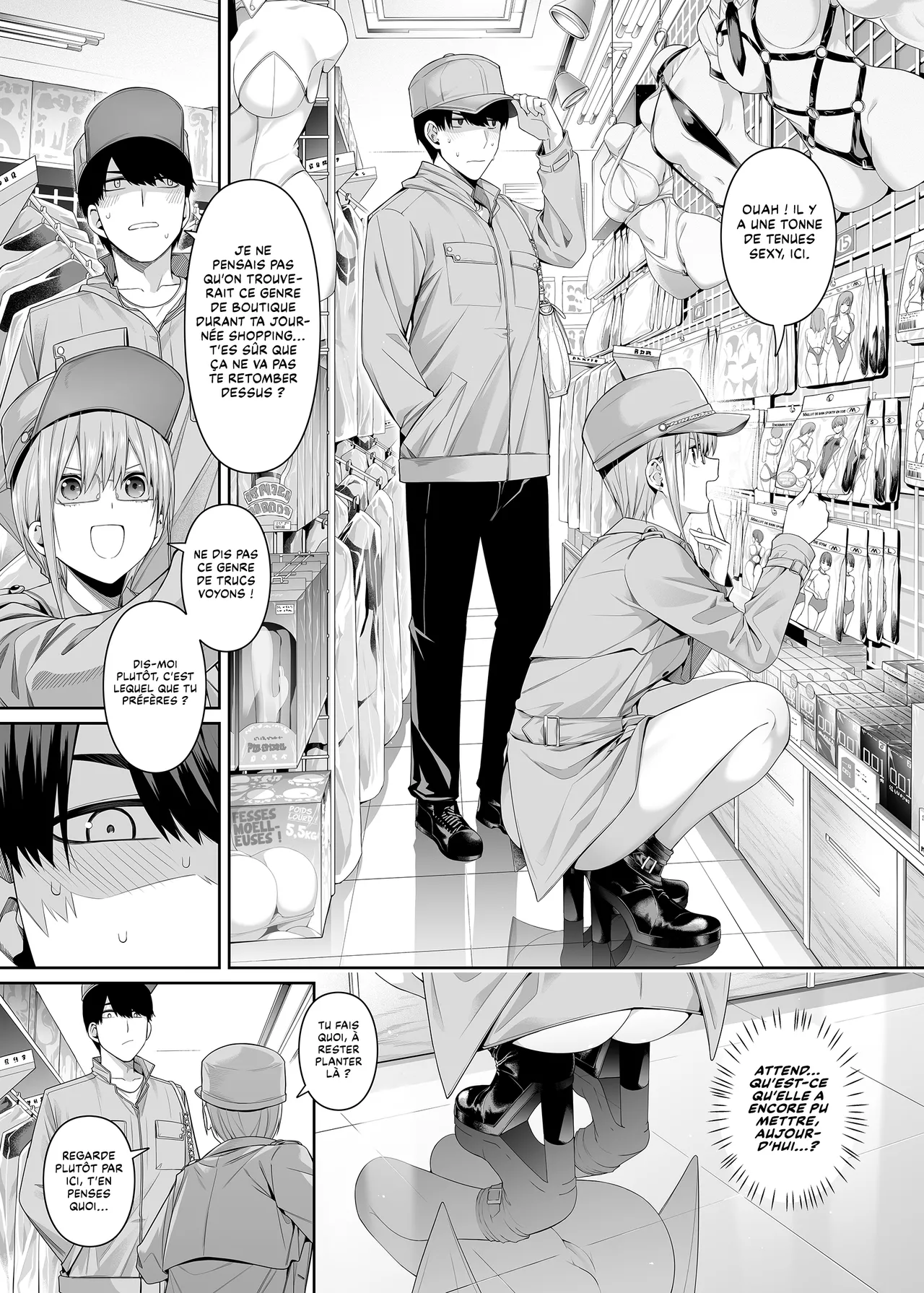 [Bad Mushrooms (Chicke III, 4why)] Igai no Hatsutaiken - 1/5 no Renai Kanjou | 1/5 de Romance Ma surprenante première fois (Gotoubun no Hanayome) [French] [Les Poroïniens] [Decensored] [Digital] image number 4