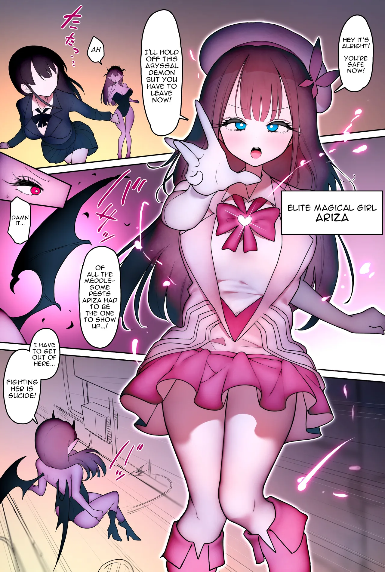 [W] Mahou Shoujo Aariza ~Chijoku Mazo-ka Choukyou ni Ochiru Seigi no Hiroin~ | Magical Girl Ariza 〜The Heroine of Justice Falls to Humiliating Masochistic Training〜 [English] изображение № 3