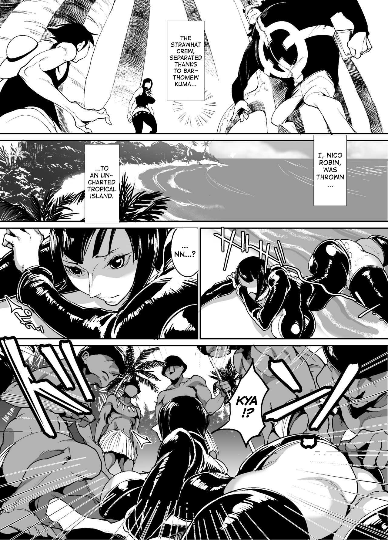 [REM9 (Hamiltan)] Nico Robin no Ibunka Kouyuuroku (One Piece) [English] [Digital] image number 2
