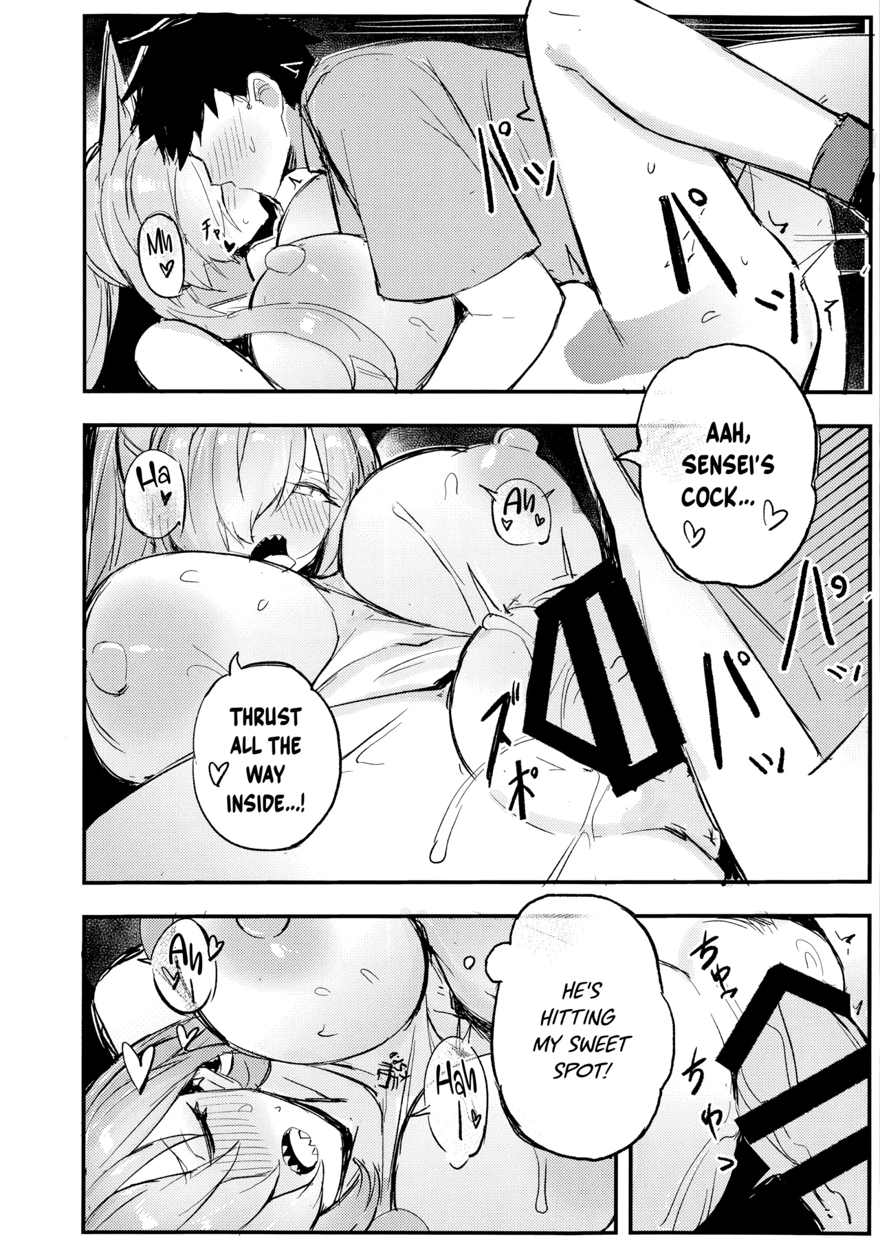 (C105) [Maluball] Kiken na Koudou wa Tsutsushimu Youni! Deshou? Kanna! | Dangerous Behavior is Strictly Prohibited! Isn't That Right, Kanna?! (Blue Archive) [English] [SHOKKEN] изображение № 20