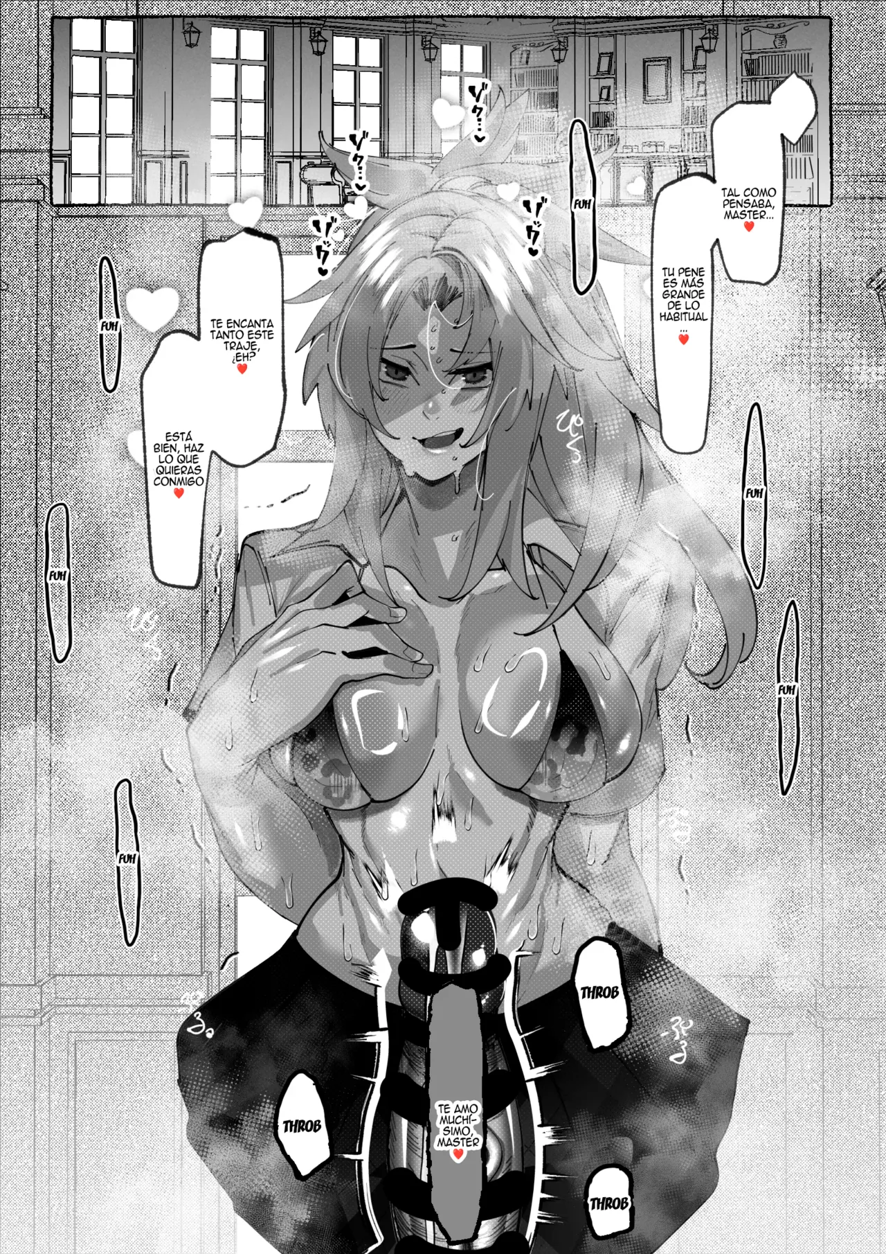 [Konatuiro (Mr.way)] Caenis to Mordred no Master Ian Pakopako Kyuusokubi (Fate/Grand Order) [Spanish] 9eme image