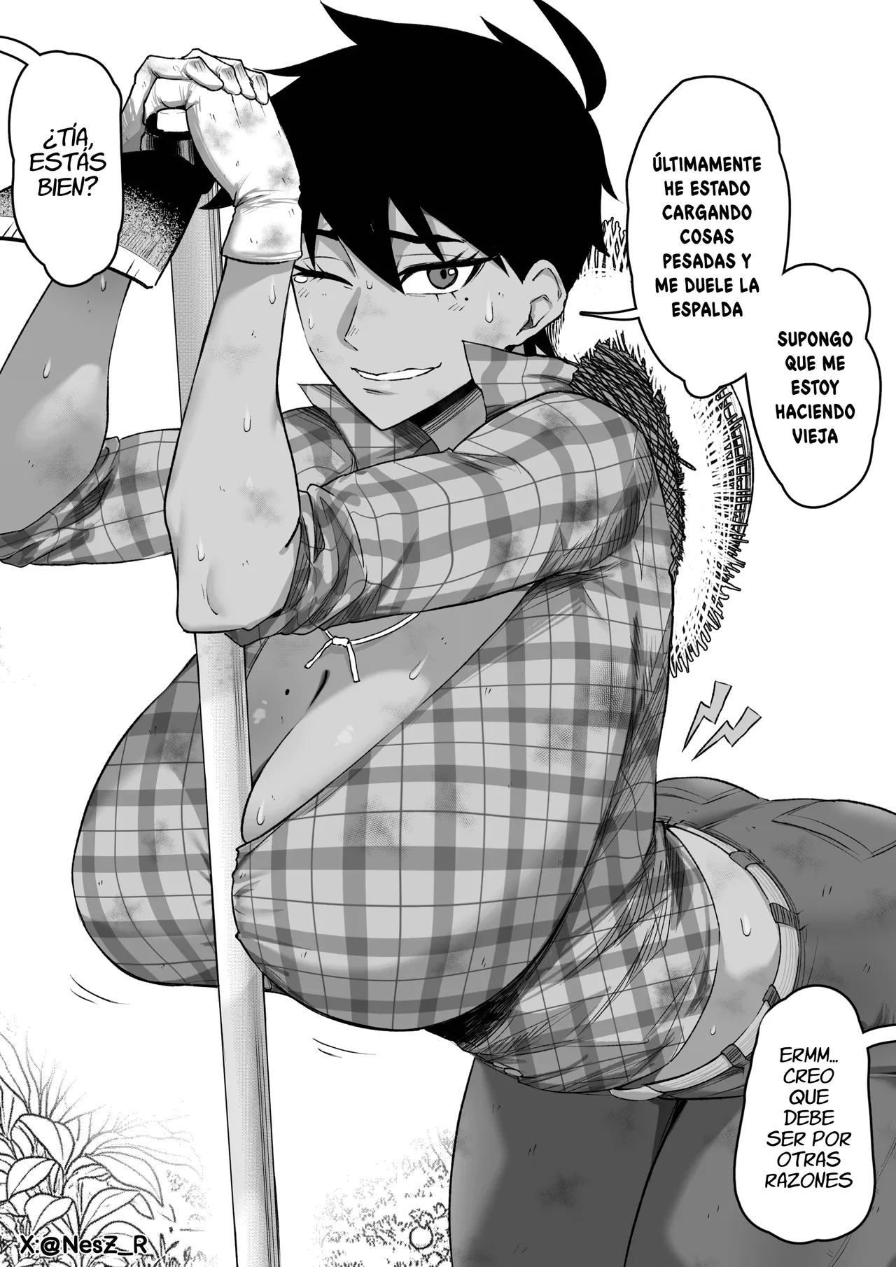 [NesZ] Nabha - Tomboy Aunt｜Nabha - Mi Tía La Tomboy [Spanish] [Armagedón_Z] 图片编号 5