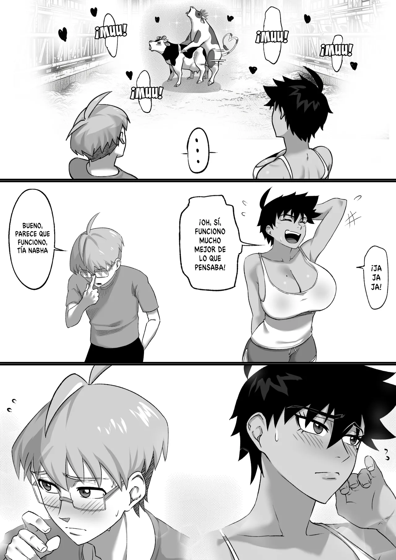 [NesZ] Nabha - Tomboy Aunt｜Nabha - Mi Tía La Tomboy [Spanish] [Armagedón_Z] 图片编号 26