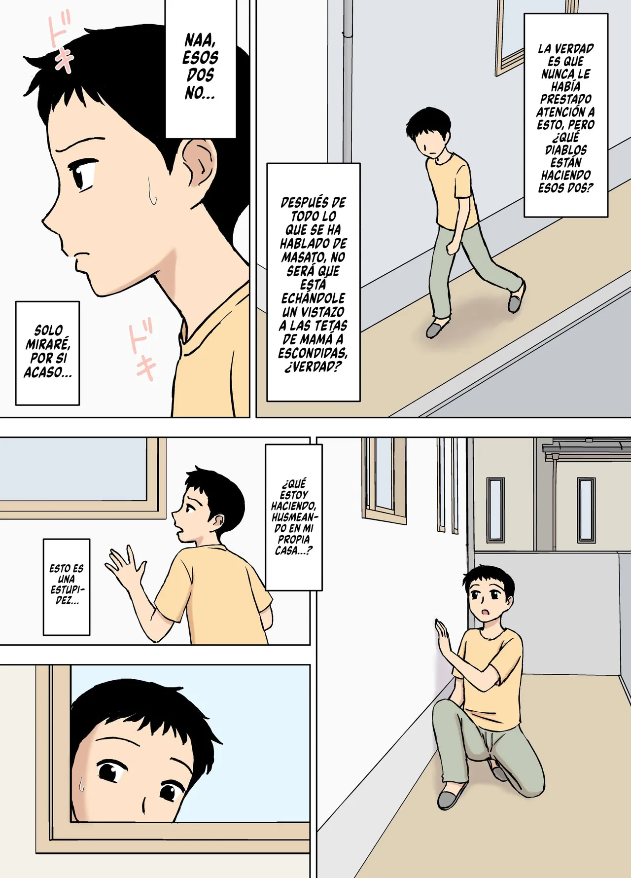 [Urakan] Boku ga Shiranakatta Mama to Jii-chan no Koto｜Cosas Que No Sabía Entre Mamá Y El Abuelo [Spanish] [Armagedón_Z] 16eme image