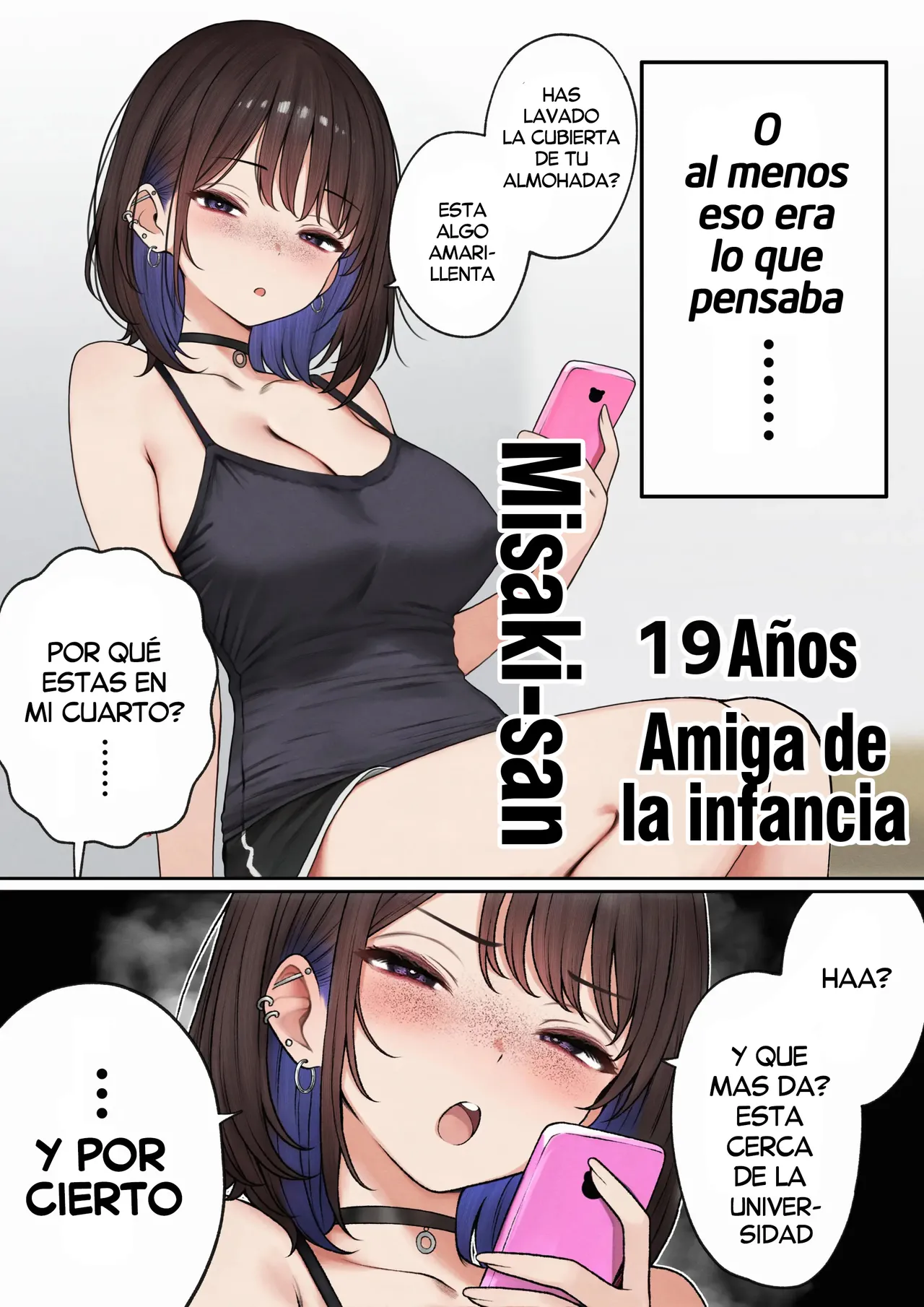 [SigMart (SigMa)] Boku no Heya ga Osananajimi Gal no Yaribeya ni Natta Hanashi | Una historia de como mi Habitacion se Convirtio en un lugar para tener Sexo con mi Amiga Gal de la Infancia [Spanish] [Harenchi no Fansub] image number 3